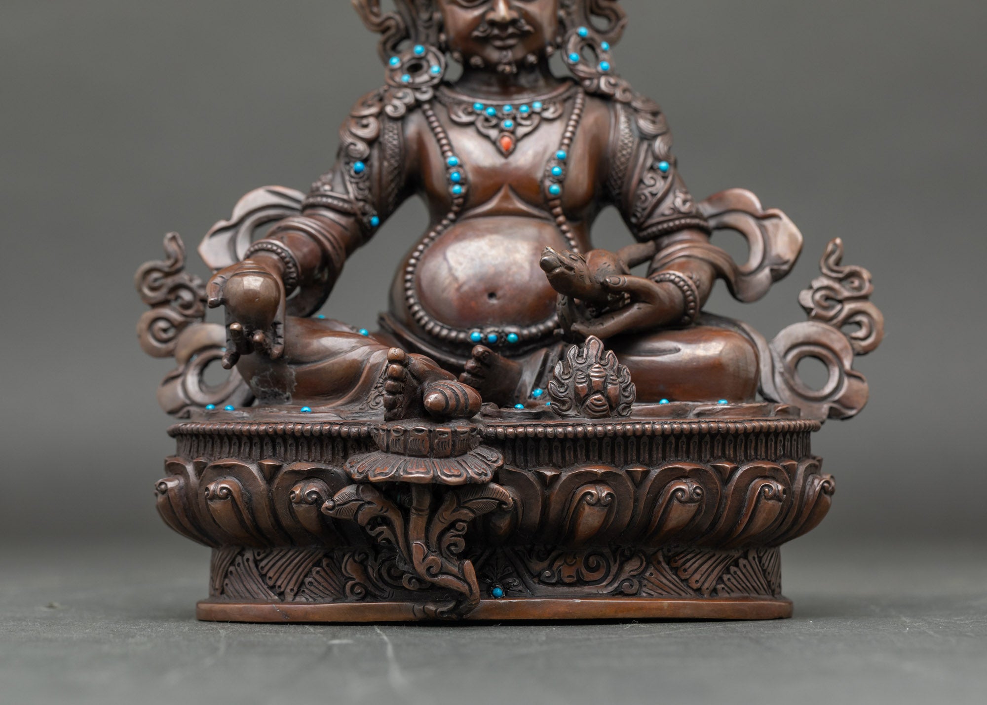 Dzambhala Statue for Wealth Blessings | Himalayan Buddhist Art