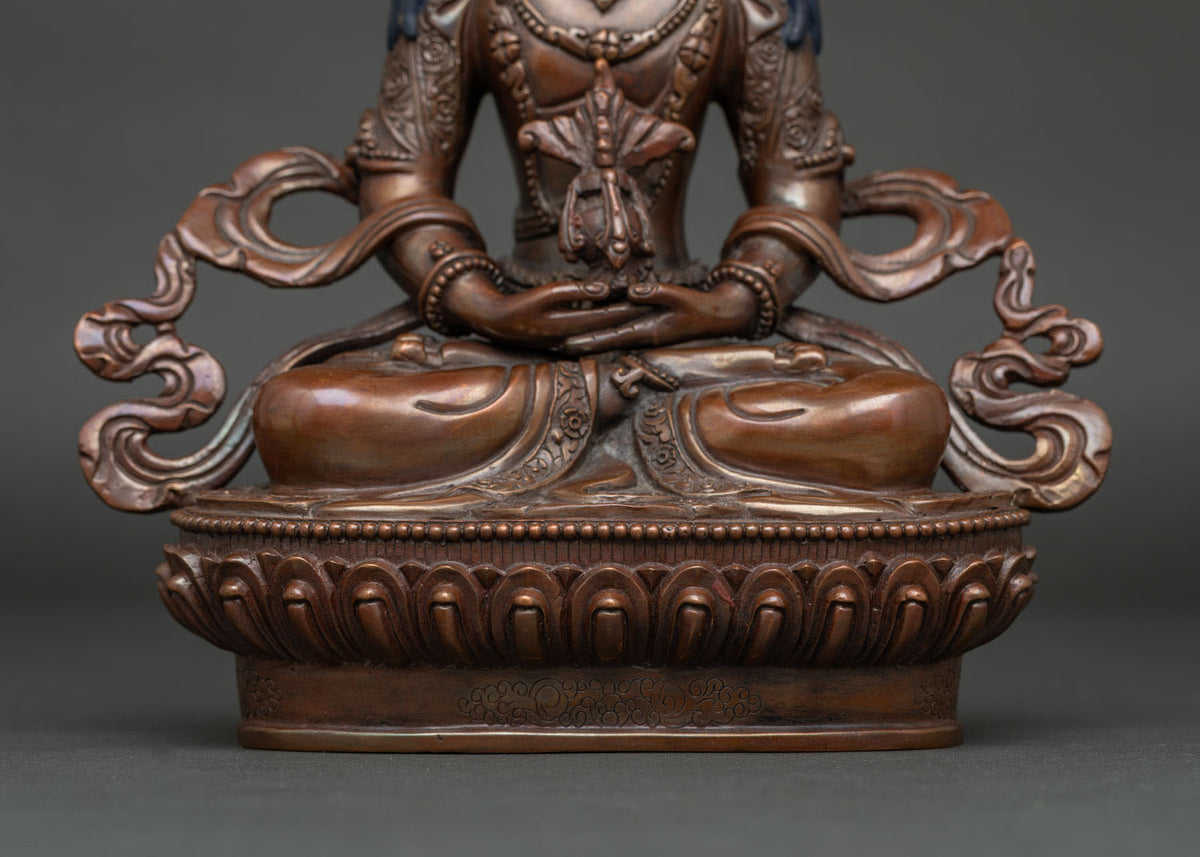 Amitayus Statue | Handcrafted Buddhist Deity of Long Life