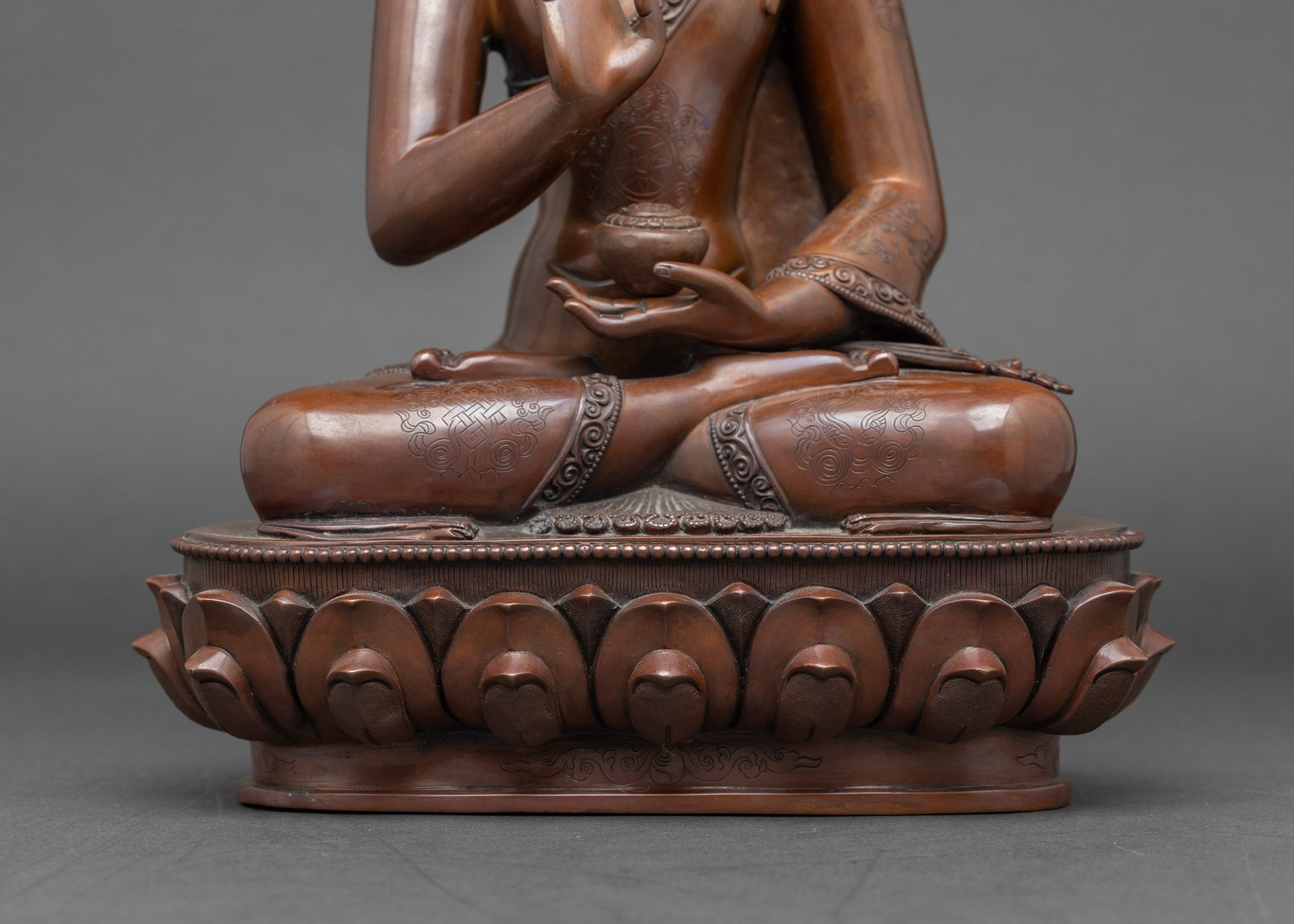 Amoghasiddhi Meditation Buddha Statue | Nepalese Artisan Craft