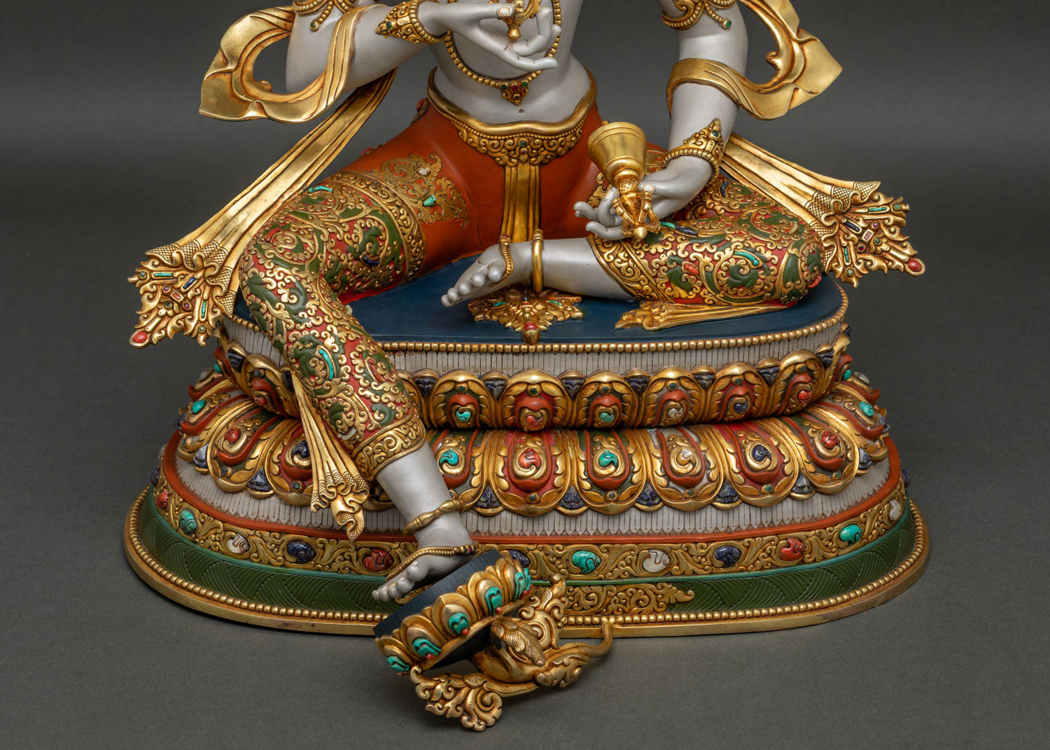 High-quality Vajrasattva Statue | Traditional Buddhist Artwork