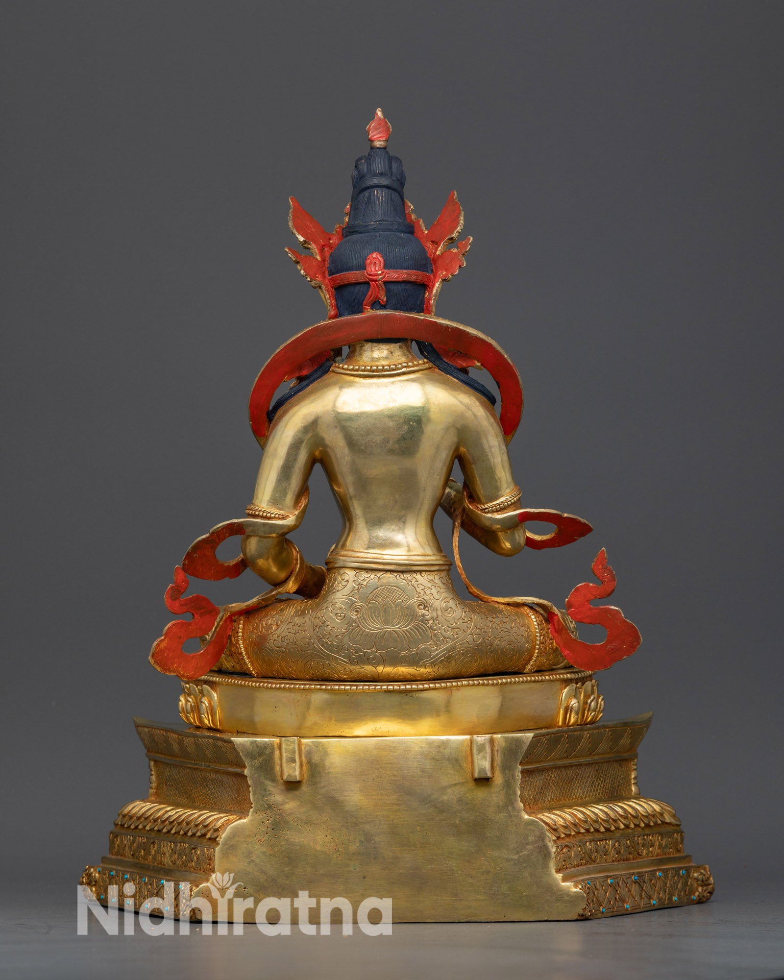Vajrasattva in a Throne: Exquisite Symbol of Purification