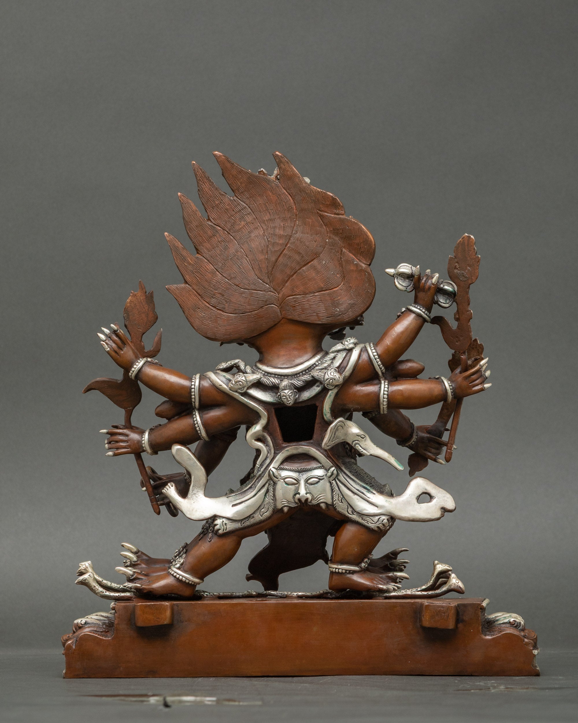Wrathful Hayagriva Statue | Handcrafted Copper Buddhist Deity