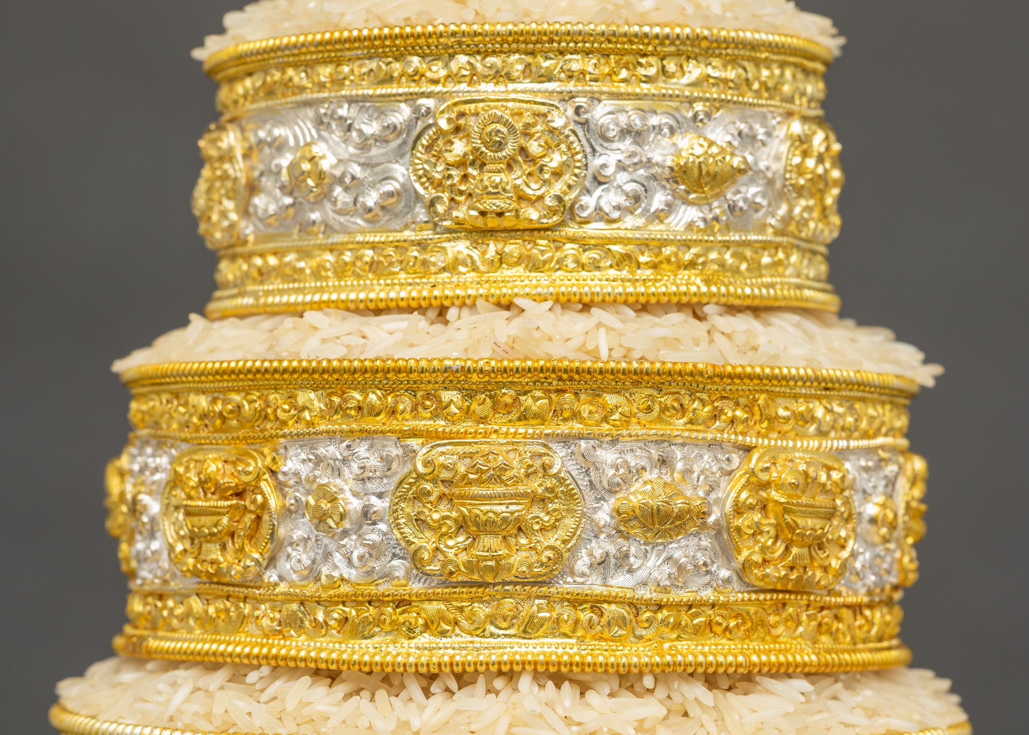 Buddhist Mandala Offering Set for Spiritual Space