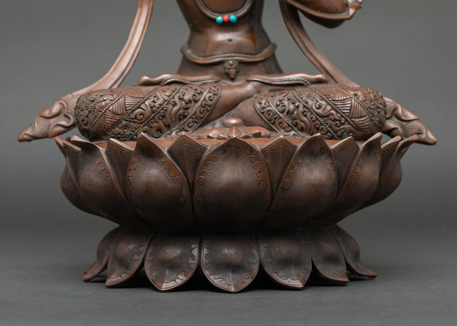Oxidized Manjushri Statue – Nepali Handmade Sculpture
