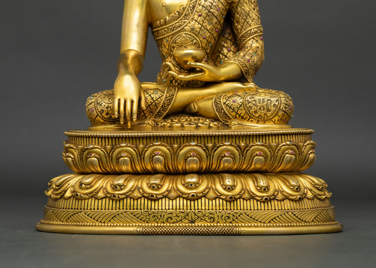 Buddha Shakyamuni Copper Statue | Path to Enlightenment
