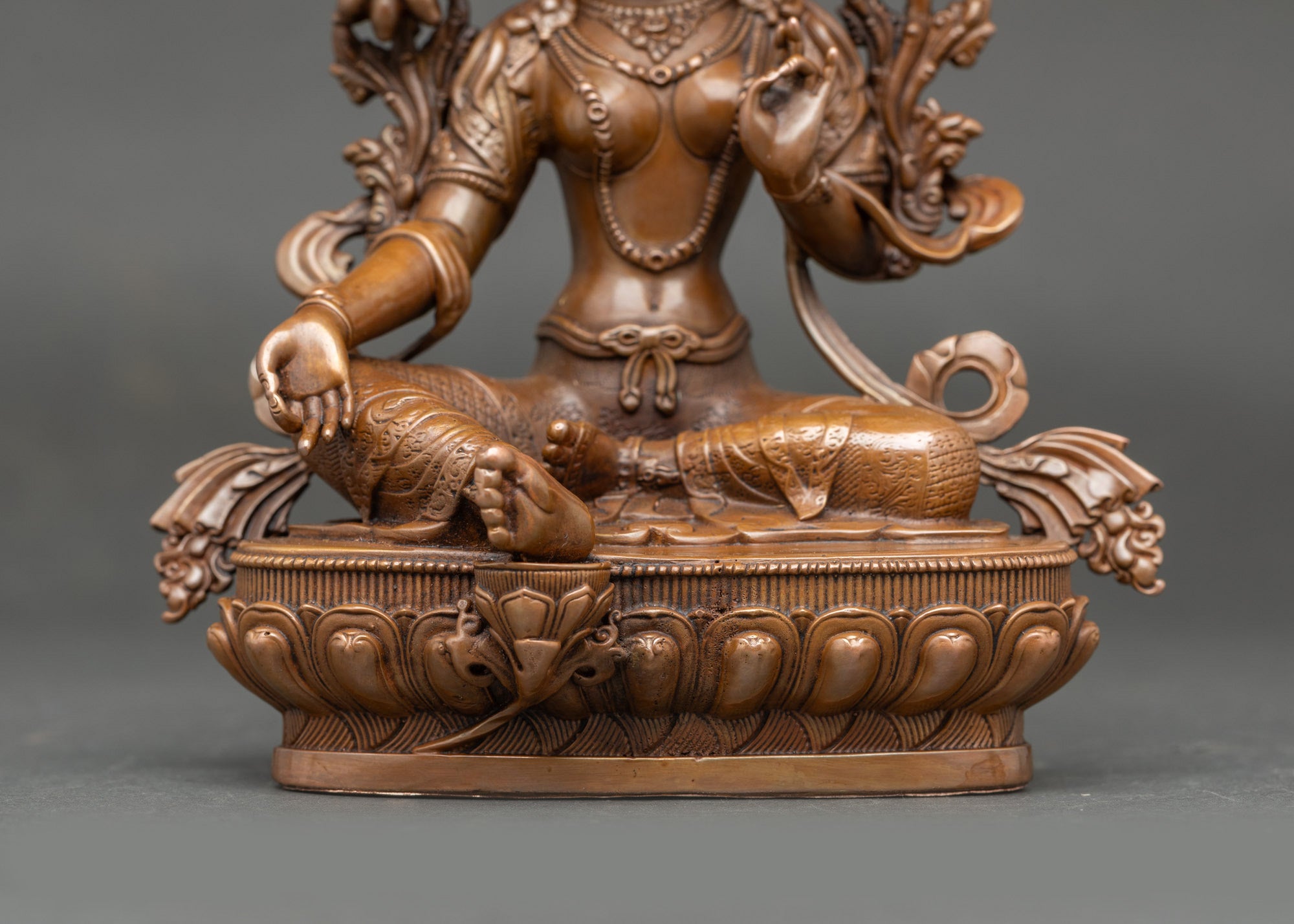 Green Tara Statue