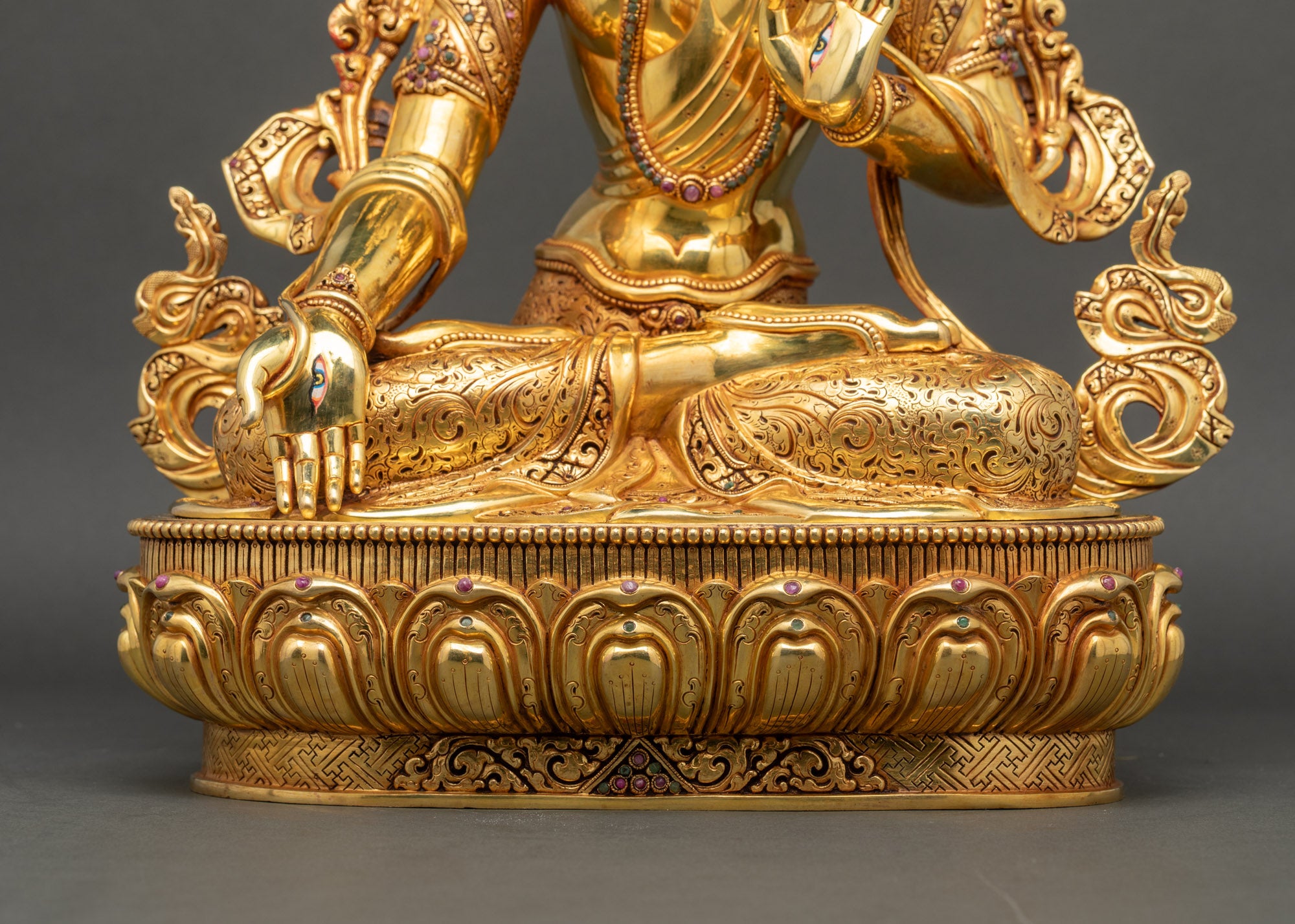 Bodhisattva Set Statue | Handcrafted Tibetan Sculpture Collection