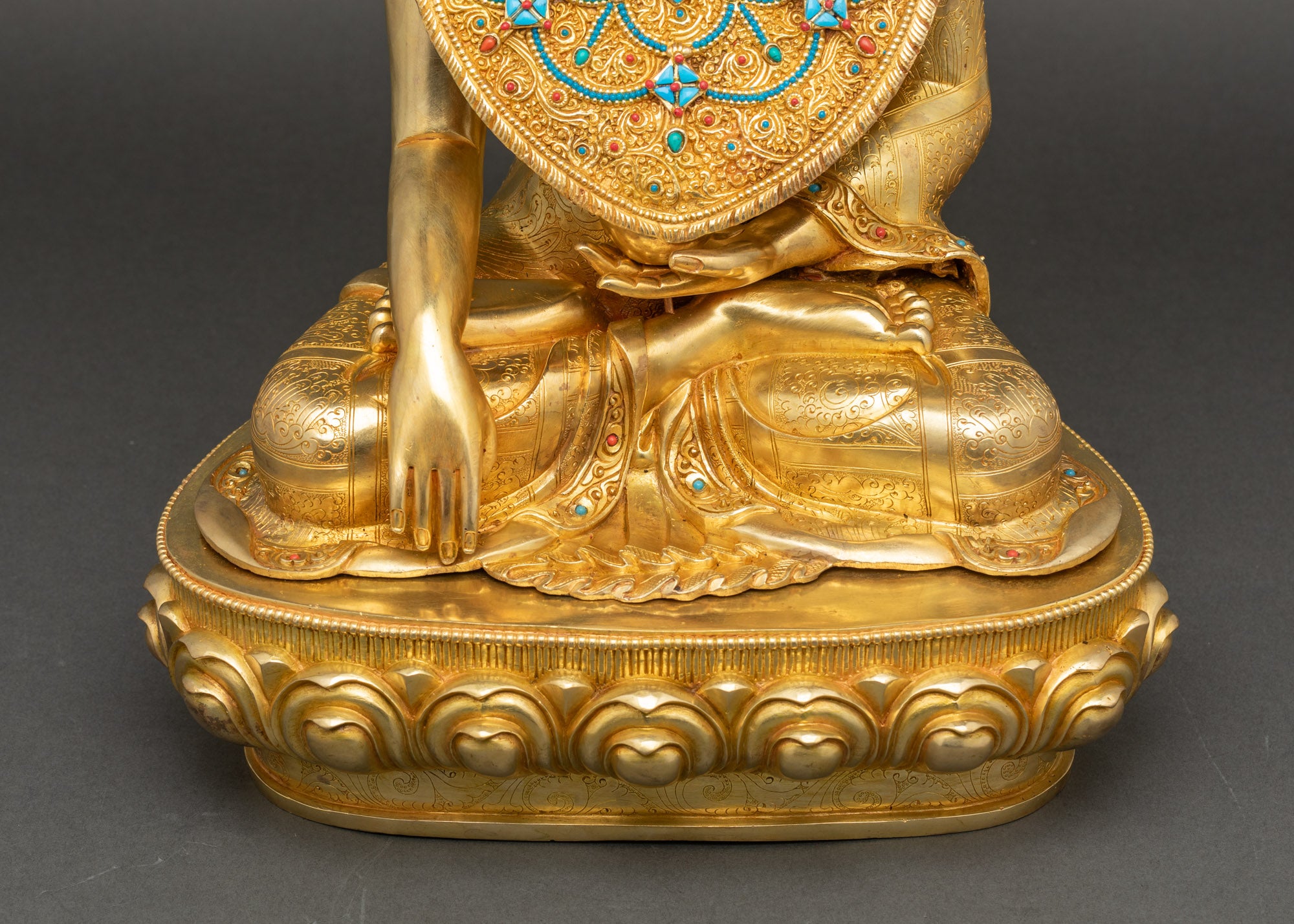 Authentic Jowo Buddha Statue | Nepalese Handcrafted Altar Sculpture