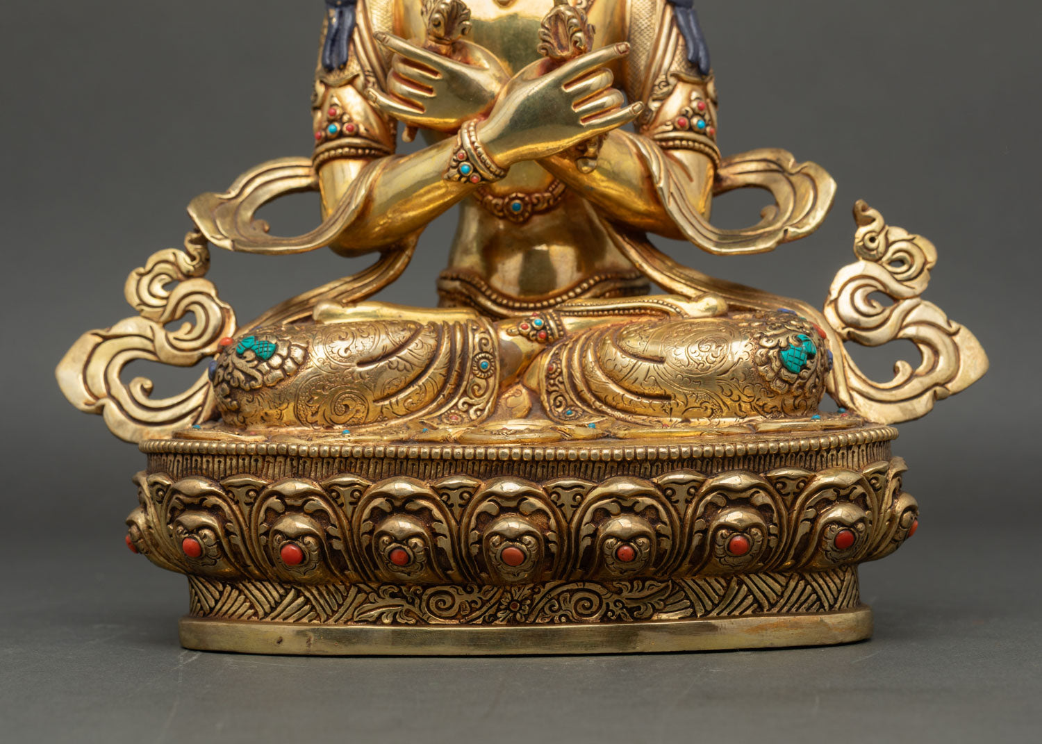 Vajradhara Statue – Sacred Himalayan Buddhist Copper Art