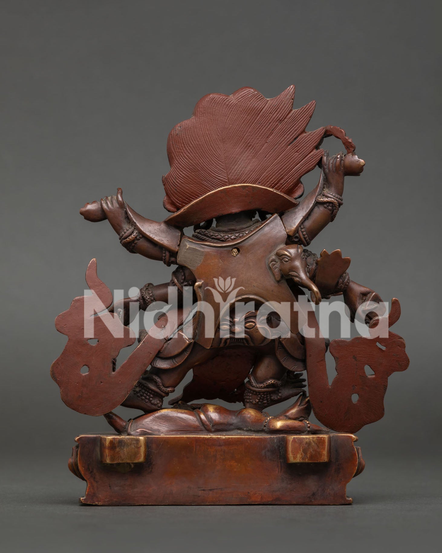 Six Armed Mahakala Statue | Tibetan Buddhist Protector Deity