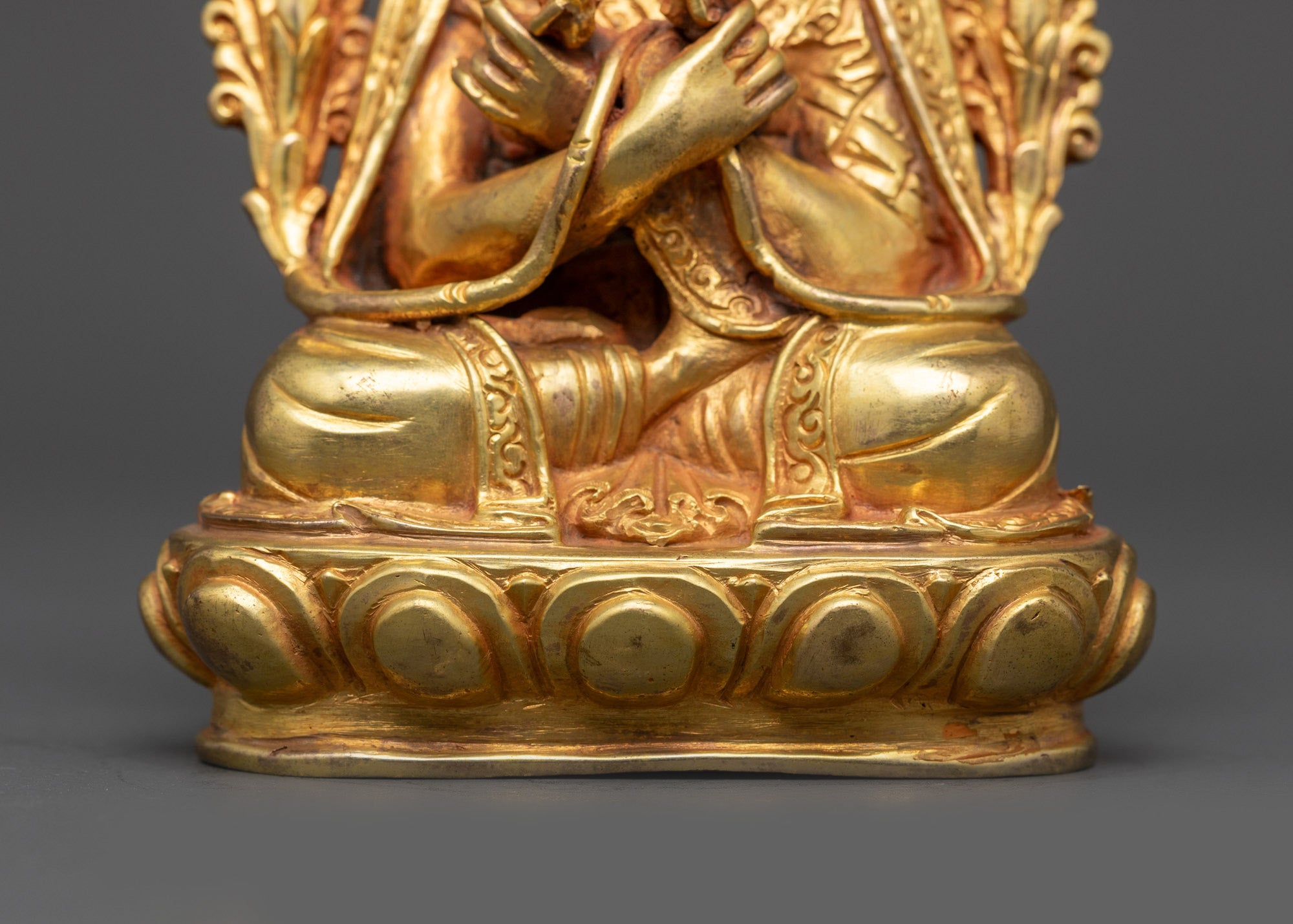 Handmade Guru Karmapa Sculpture | Buddhist Statue for Ritual Practices
