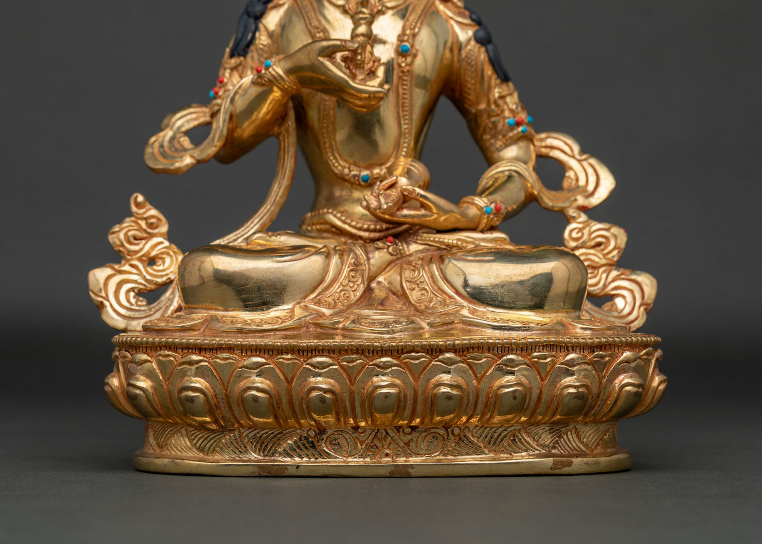 Vajrasattva Statue for Meditation – Handcrafted Copper Buddhist Art