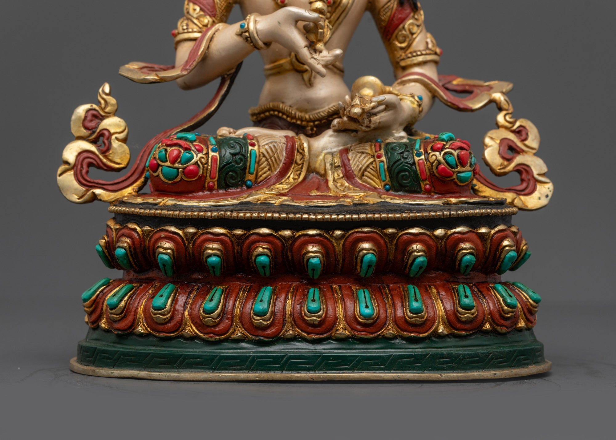 Purification Deity Vajrasattva Statue | Coloured Traditional Artwork