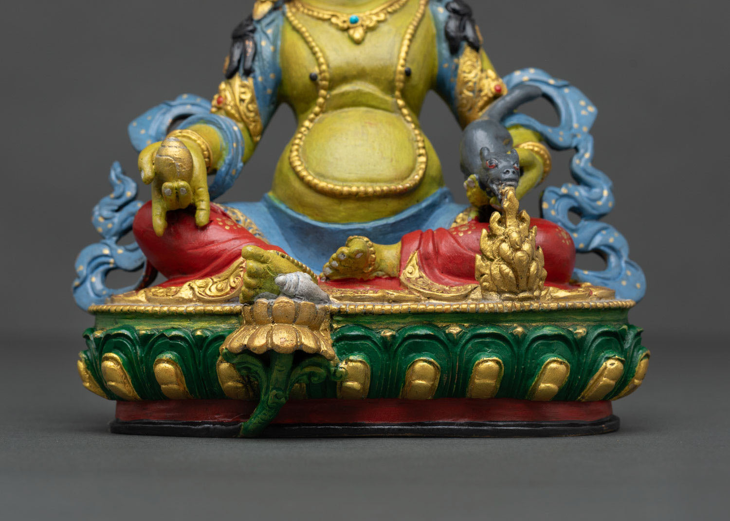 Dzambhala Sculpture for Sacred Home Decor