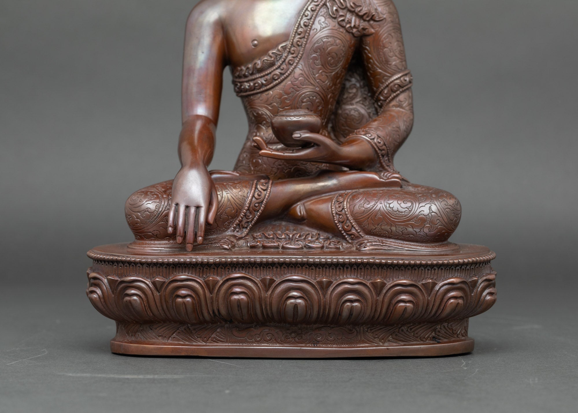 Shakyamuni Buddha Sculpture | Himalayan Altar Decor for Home