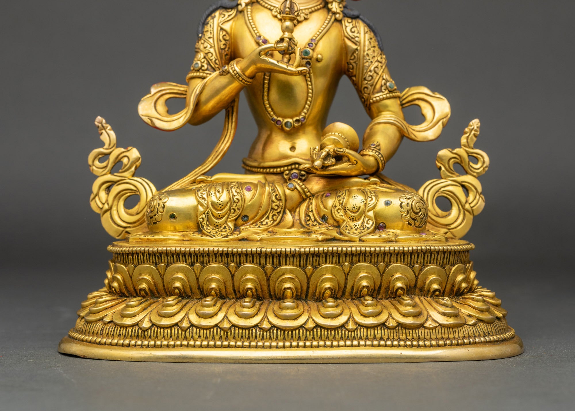 Handcrafted Vajrasattva Statue for Meditation & Spiritual Practice
