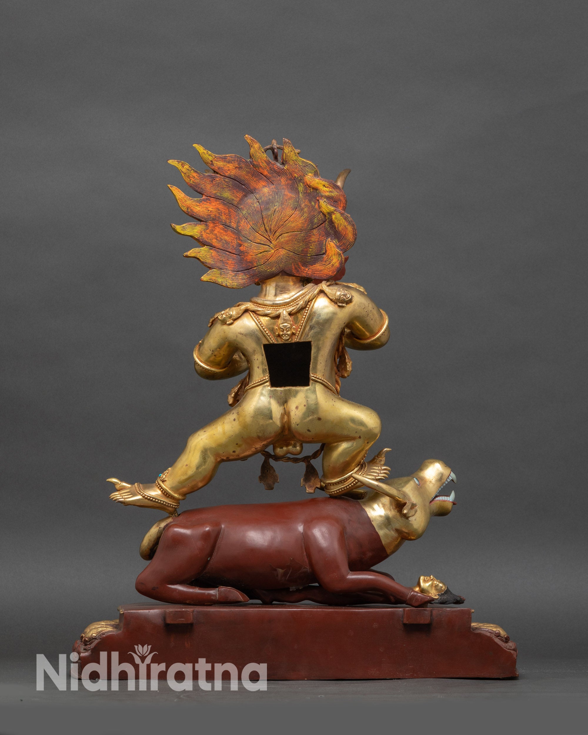 Conqueror of Death Yamantaka Statue | Handmade Vajrabhairava Sculpture