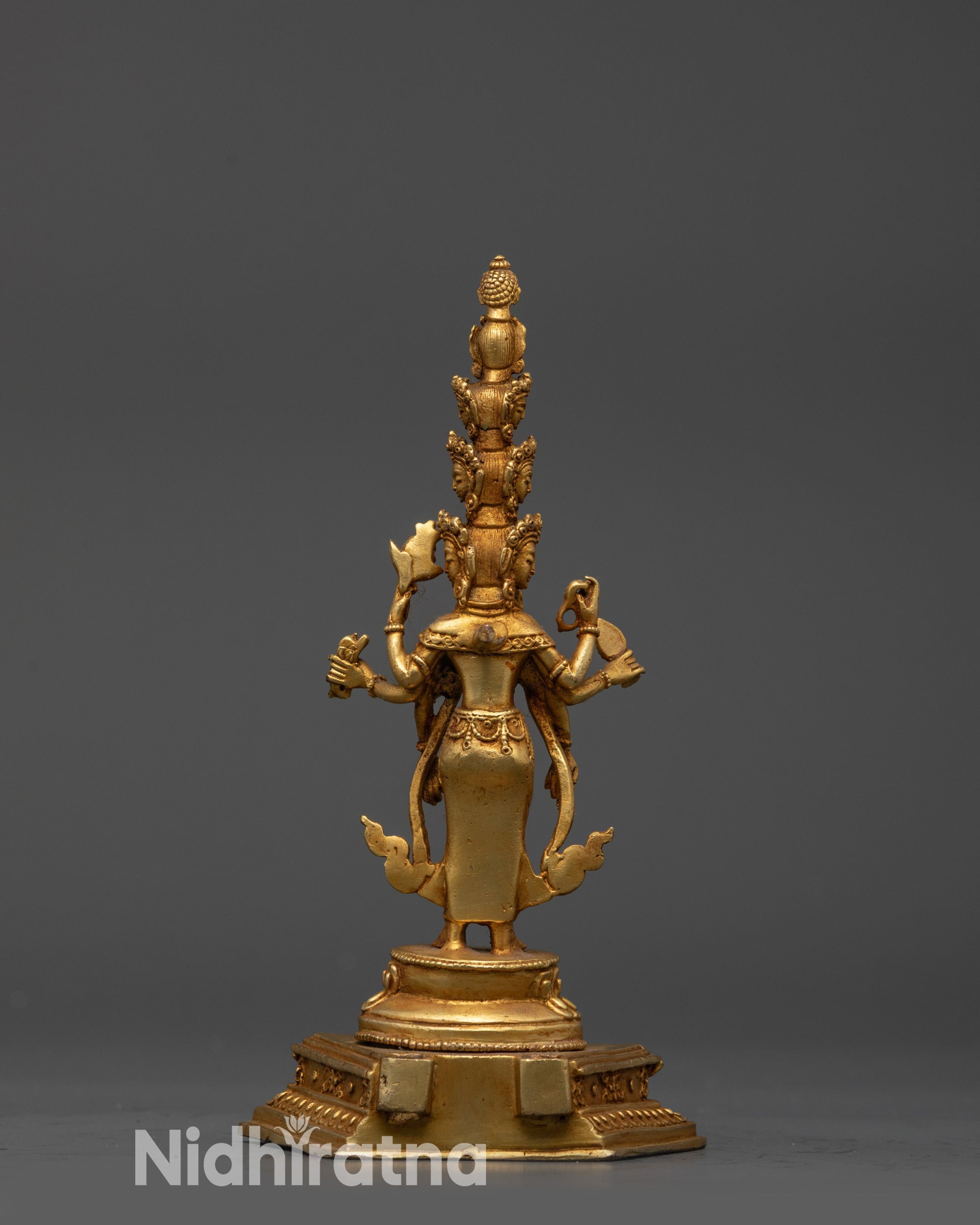 Exquisitely Machine-Crafted 1000-Arm Chenrezig Statue | Home Altar Art