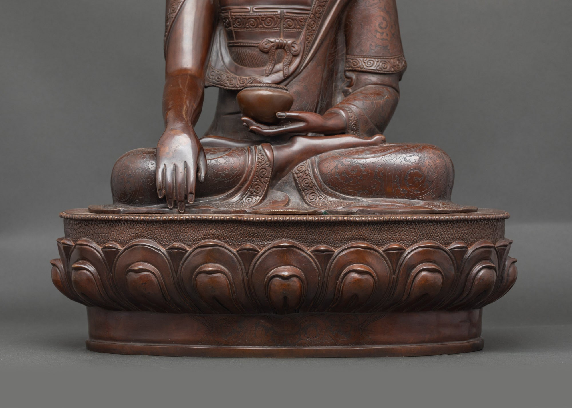 Nepalese Shakyamuni Buddha Statue for Meditation