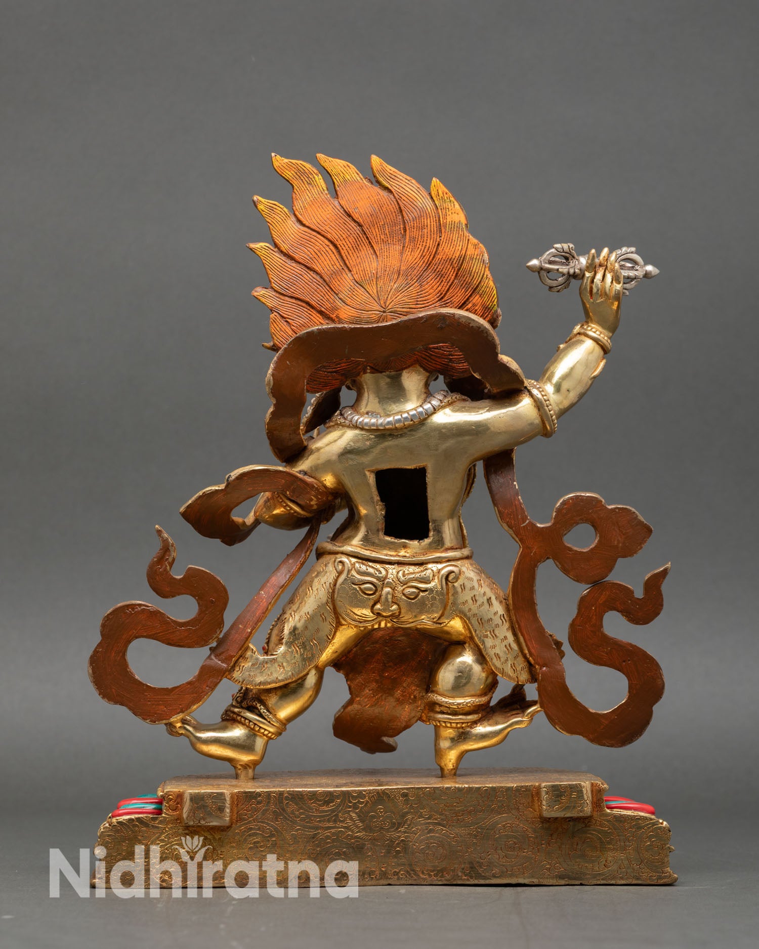 Vajrapani Bodhisattva Statue - Newari Craftsmanship