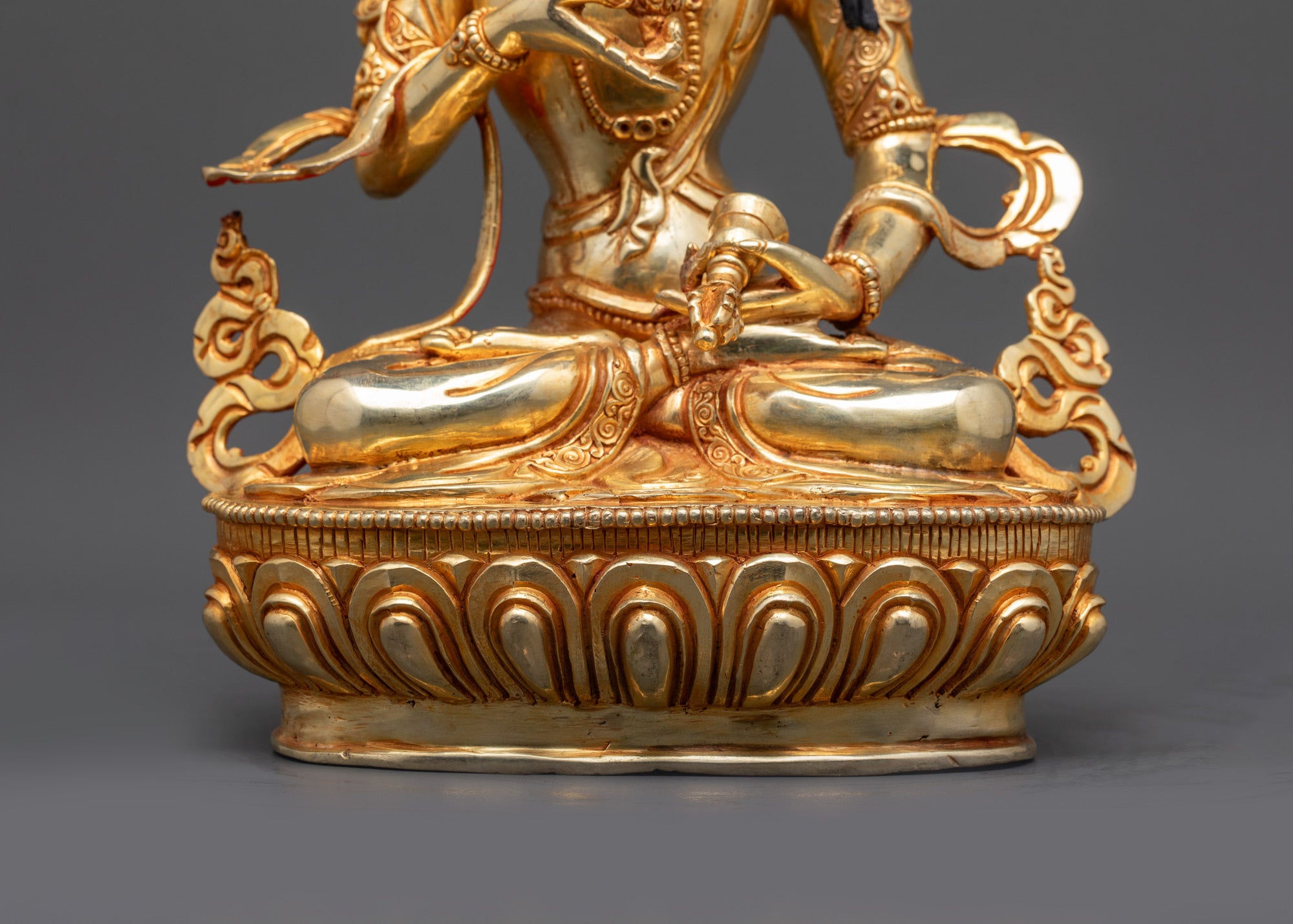 Golden Vajrasattva Statue | Sculpture for Meditation & Spiritual Practice