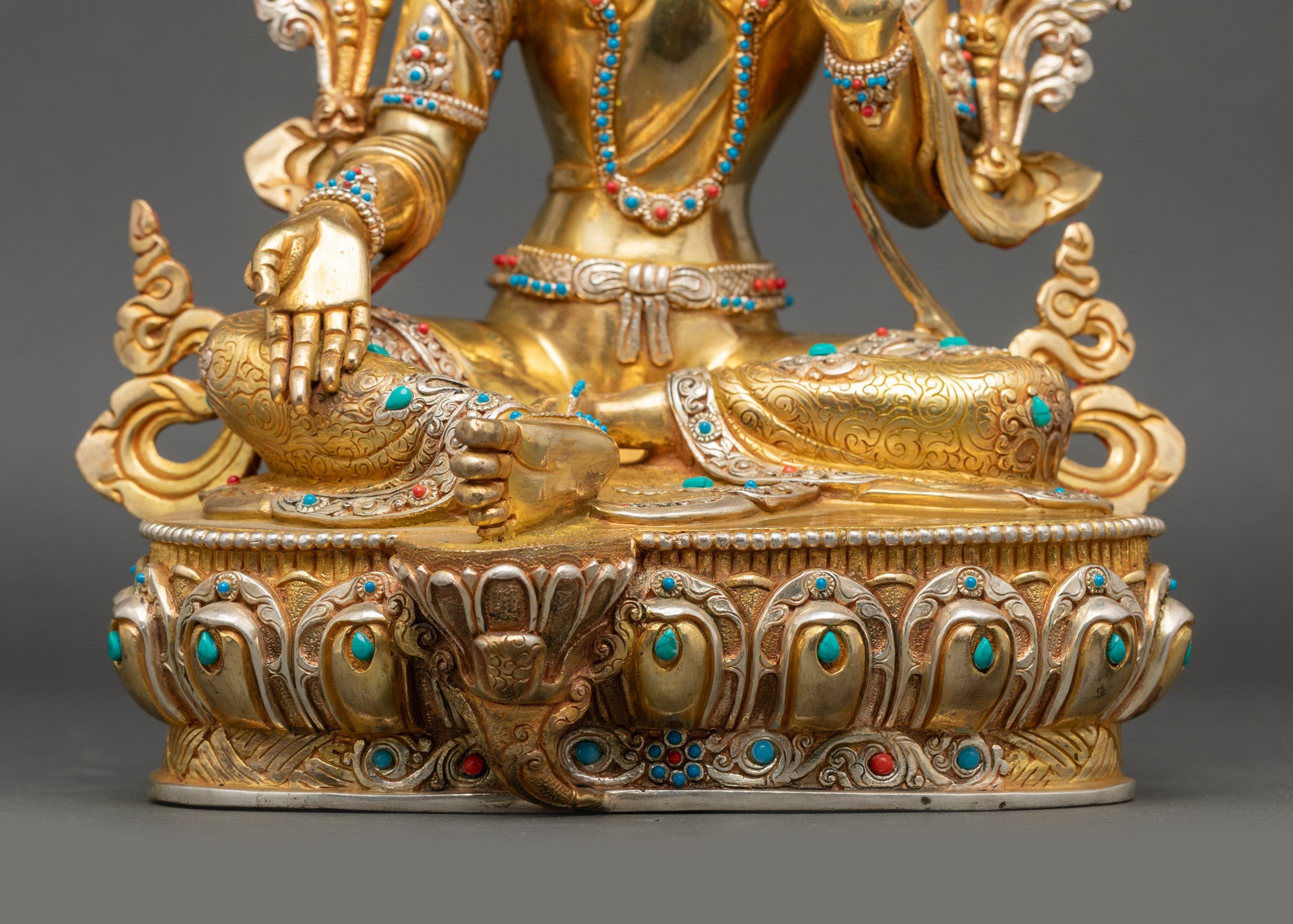 Tibetan Green Tara Statue | Protector and Guide for Home & Meditation