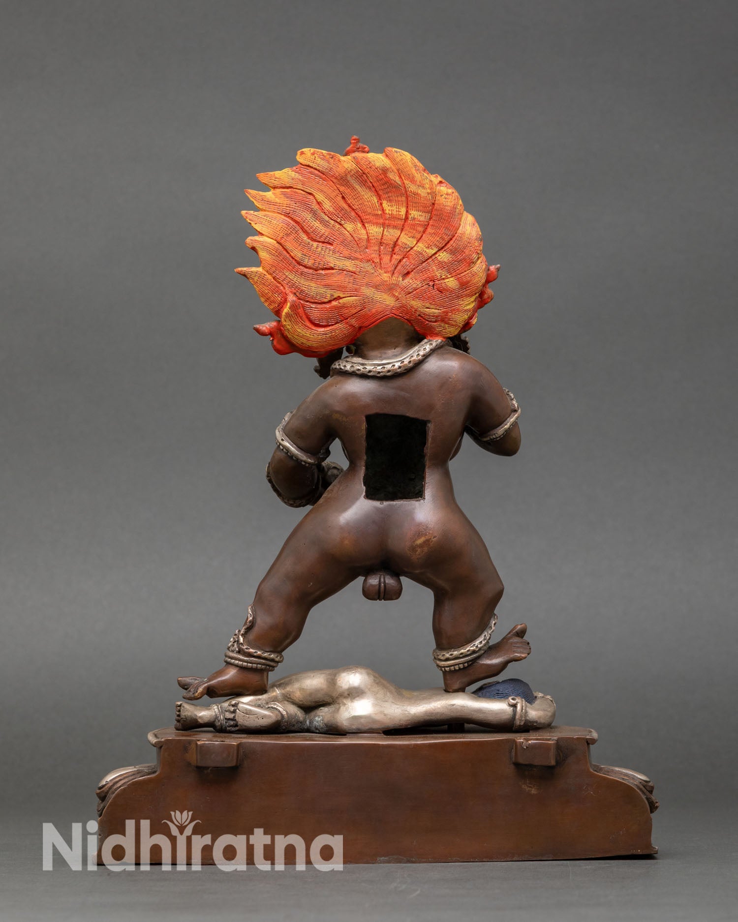 Black Dzambhala Statue | Handcrafted Nepalese Artwork