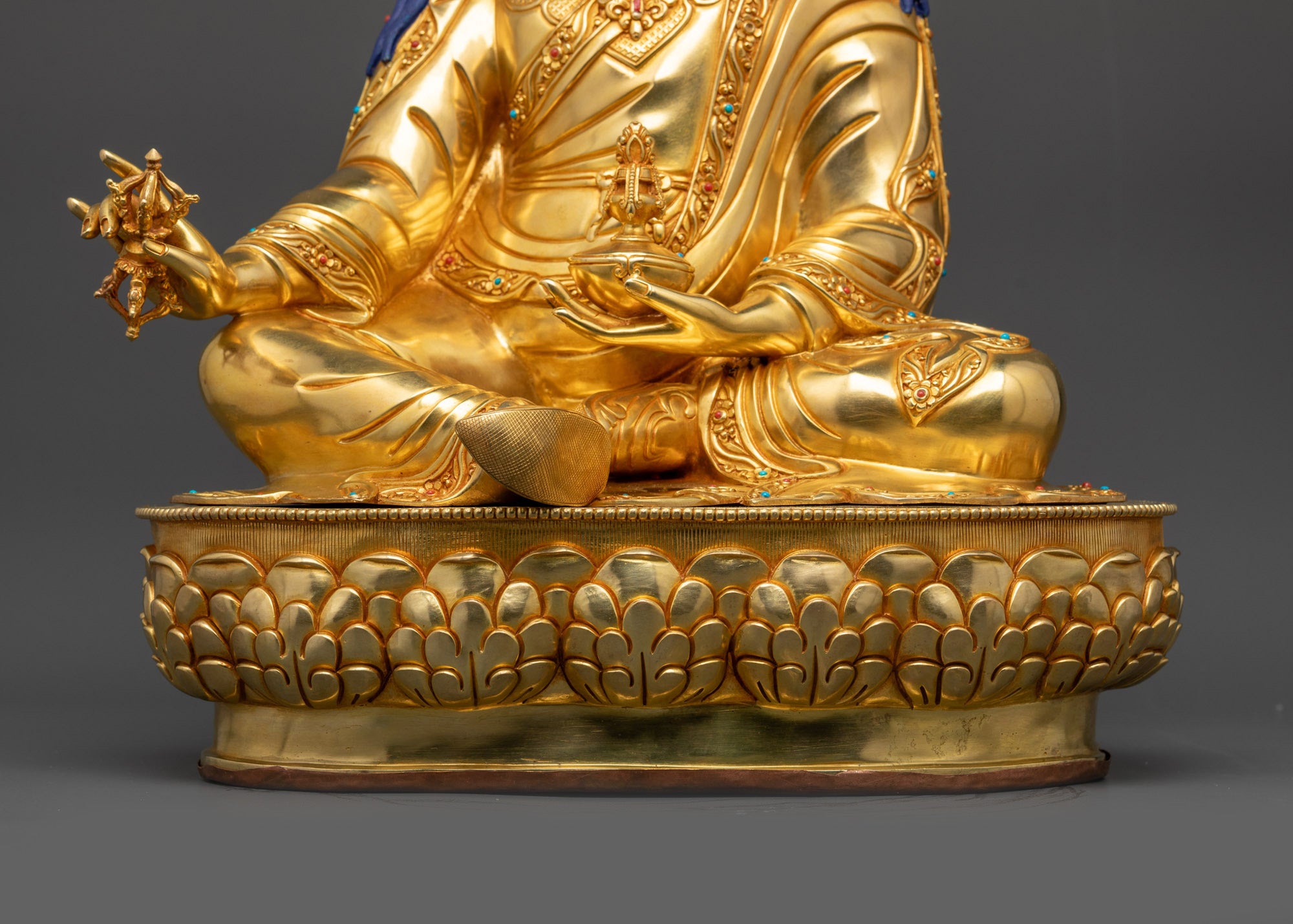 Exquisite Guru Padmasambhava Sculpture | High-Quality Himalayan Art