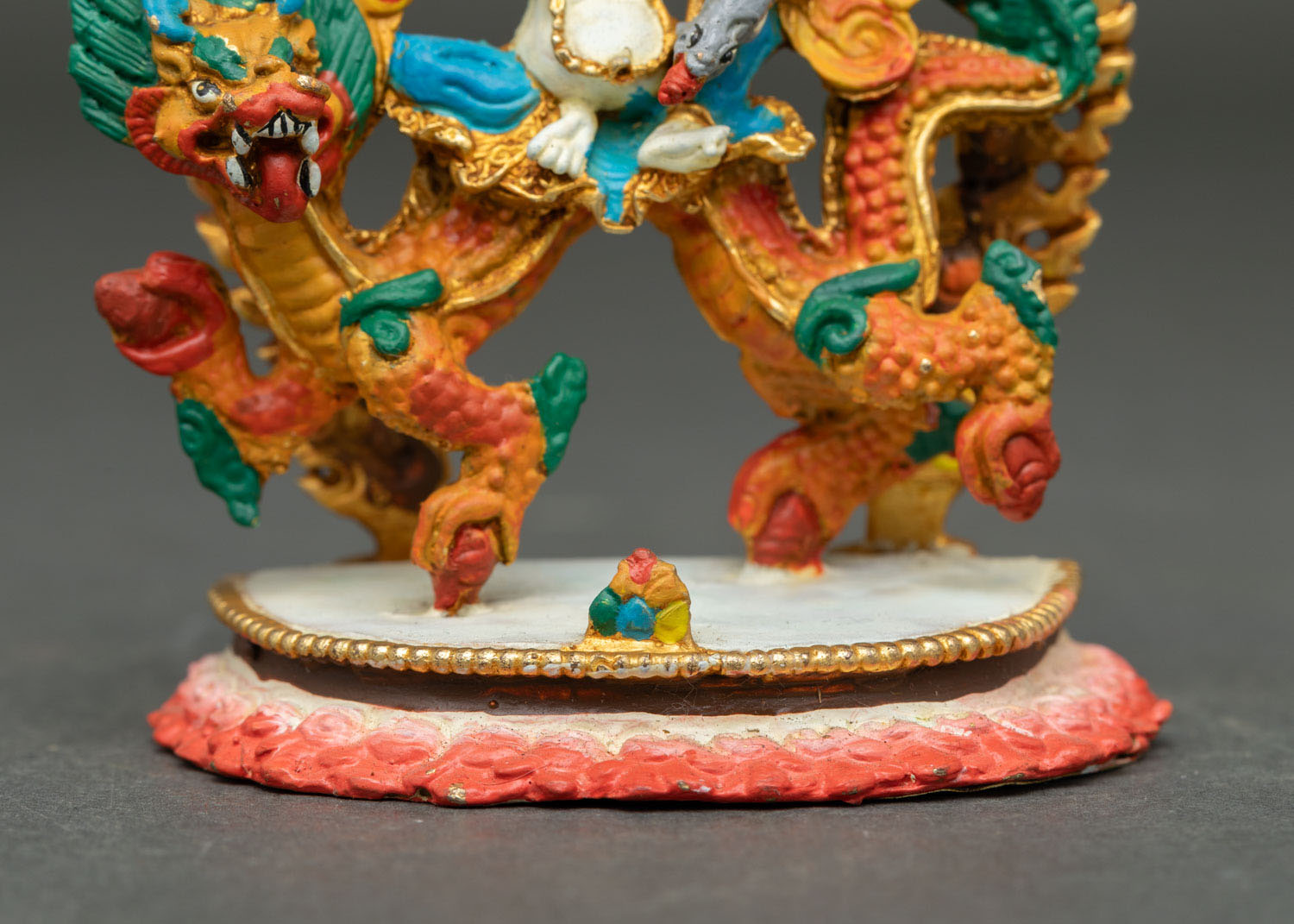 White Dzambhala Statue