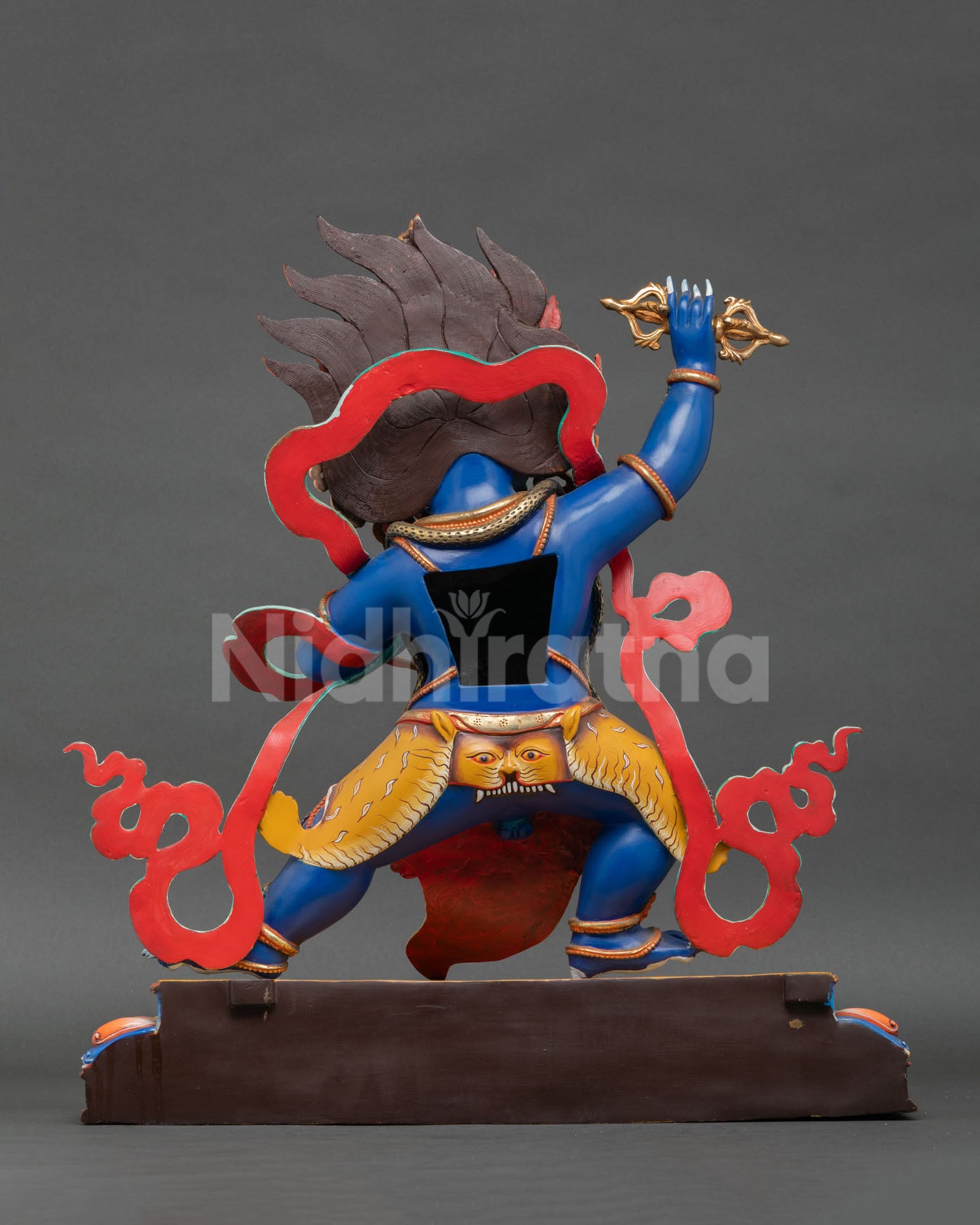 Vajrapani Statue for Mantra Chanting | Large-Size Buddhist Sculpture
