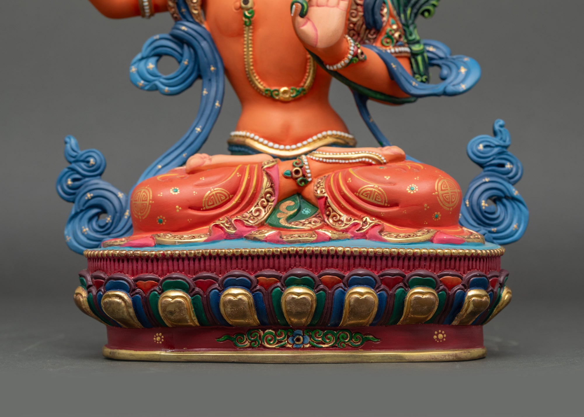 Manjushri Statue | Traditional Himalayan Buddhist Sculpture