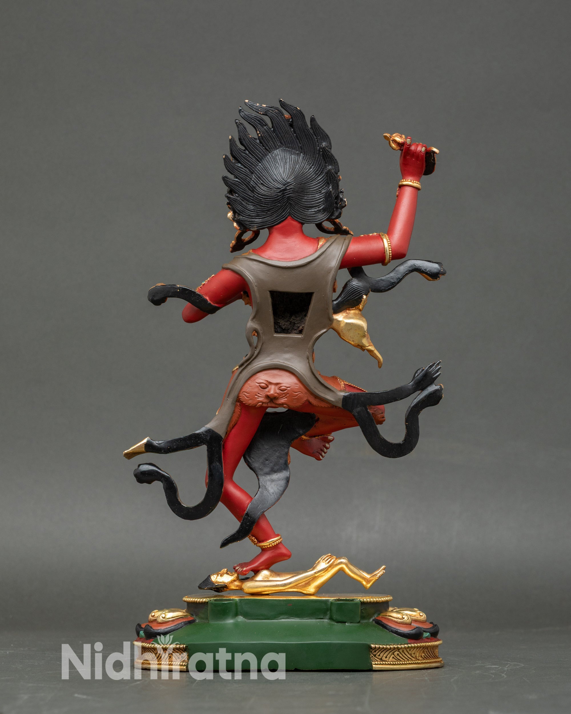 Troma Nagmo Statue | Wrathful Black Dakini of Chod Practice
