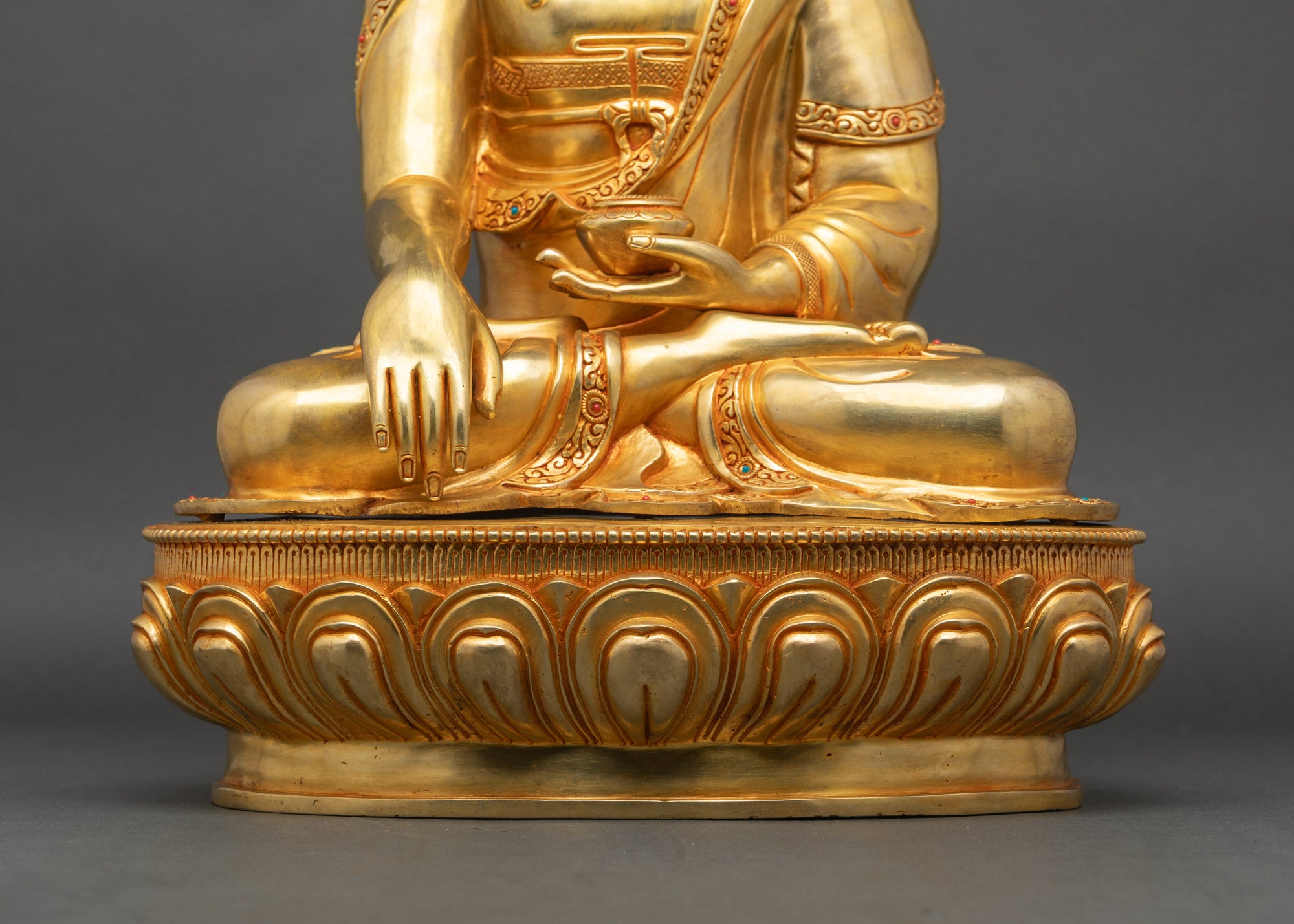 Handcrafted Statue of Buddha | Authentic Nepalese Copper Figurine