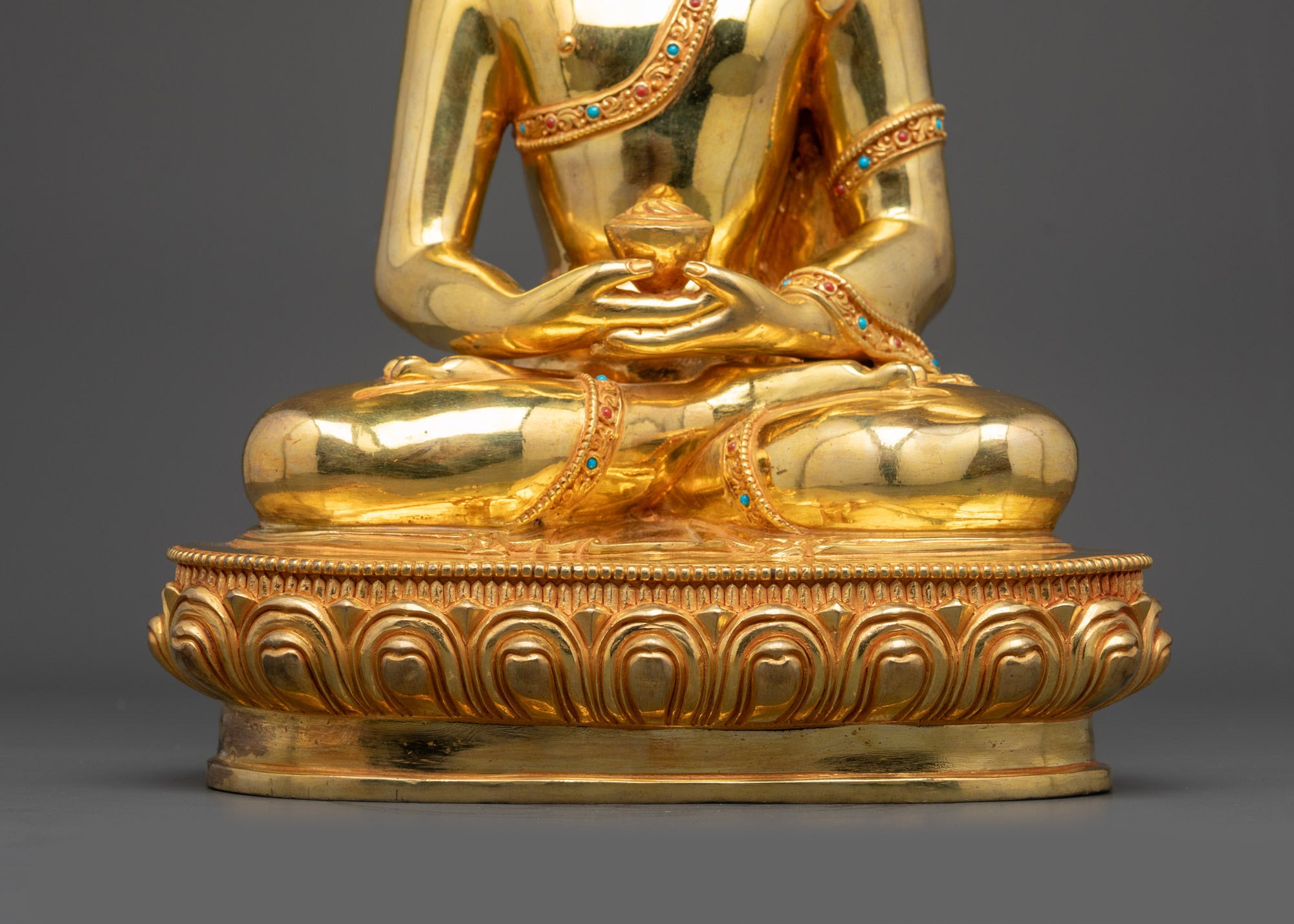 Serene Amitabha Buddha Meditation Statue | Buddha of Infinite Light