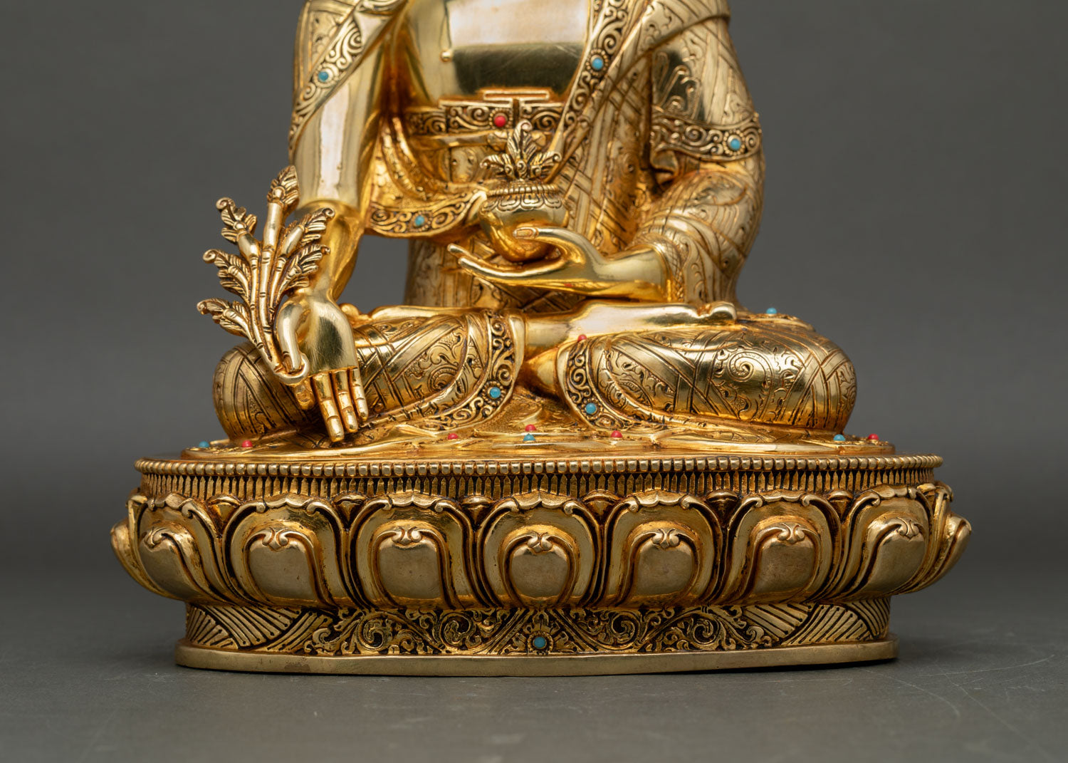 Bhaisajyaguru (Medicine Buddha) Statue | Handmade in Nepal