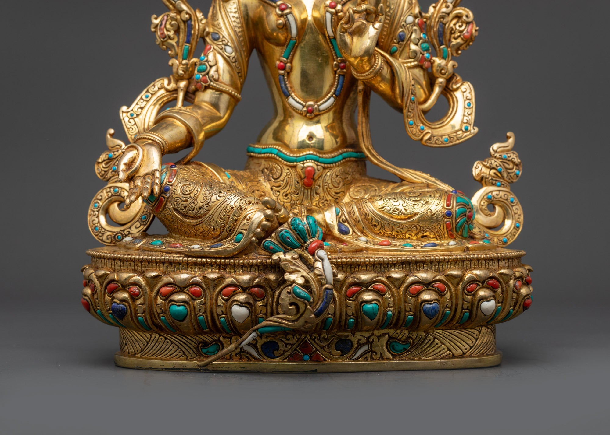 Supreme Mother Green Tara Statue | Premium Tibetan Buddhist Goddess