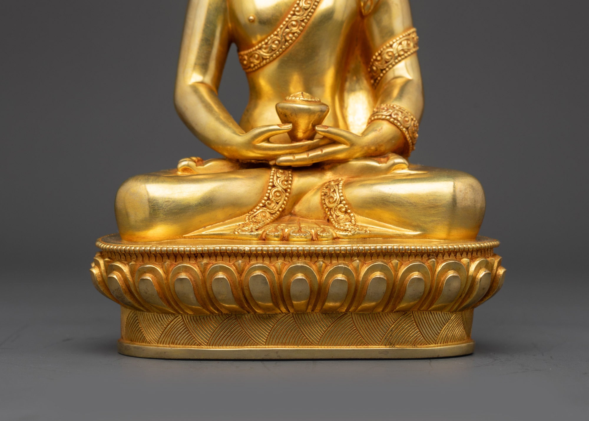 8" Tathagata Amitabha Buddha Statue | Sculpture for Pure Land Devotion