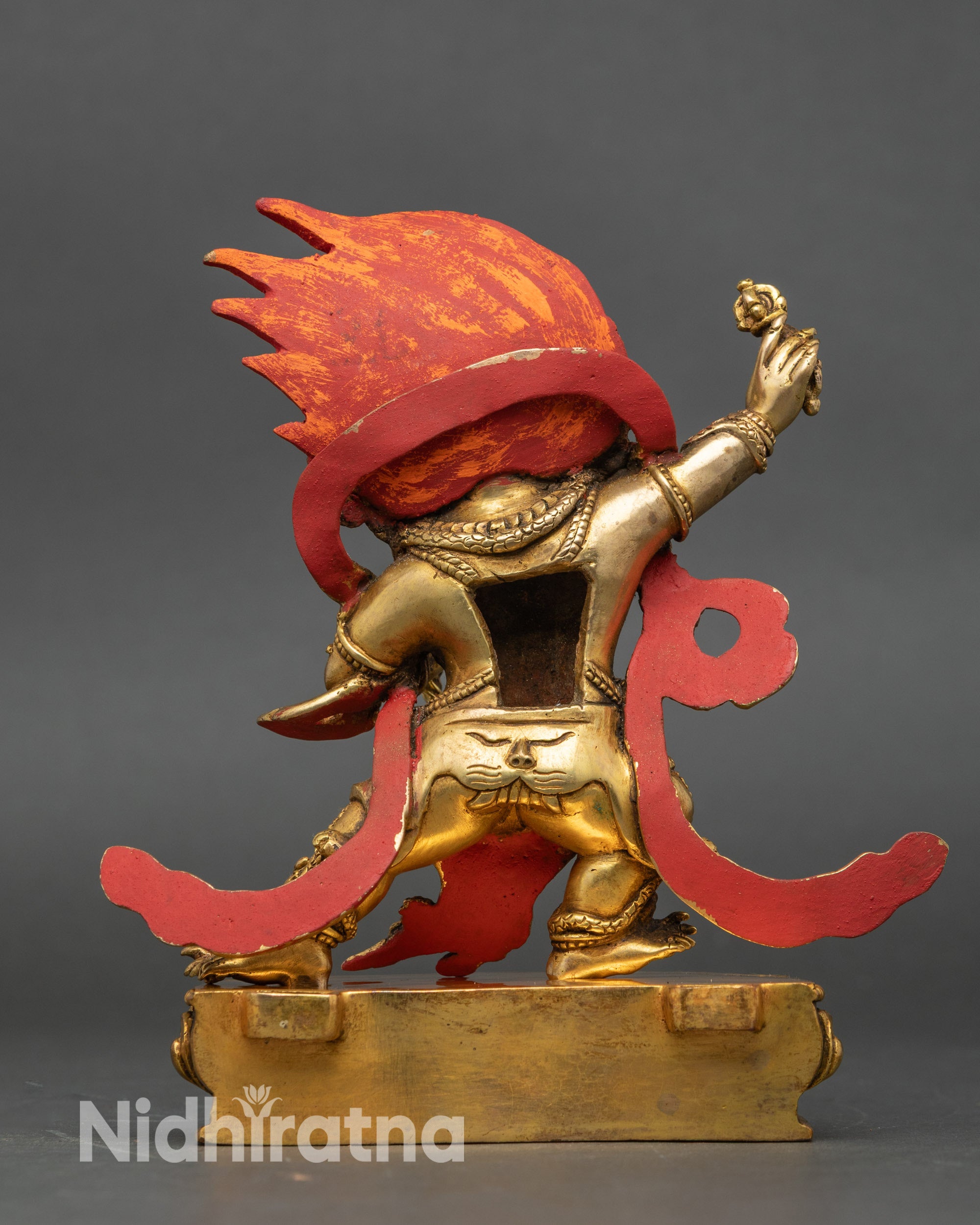 Holder of the Thunderbolt Vajrapani Statue | Buddhist Altar Sculpture