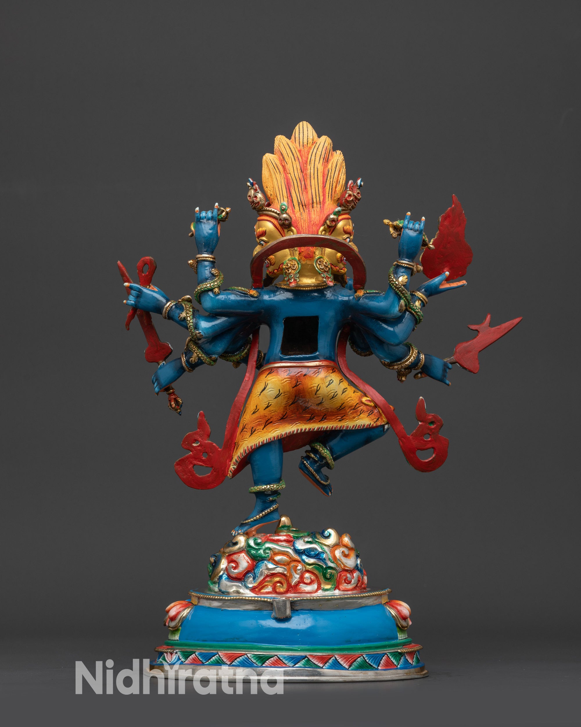 Channel Spiritual Purity with Ucchusma Statue | Authentic Spiritual Deity