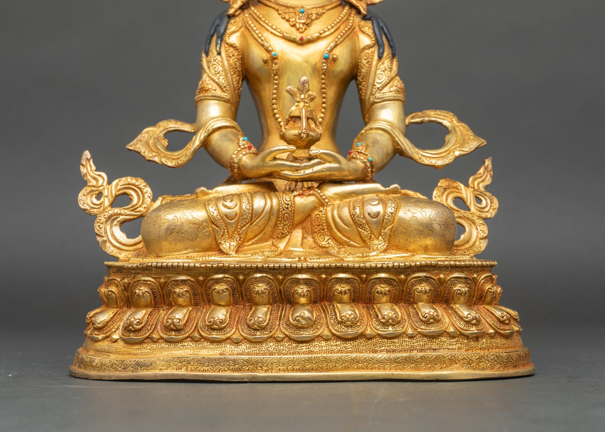 Amitayus Statue | Handmade Long Life Deity Figurine from Nepal