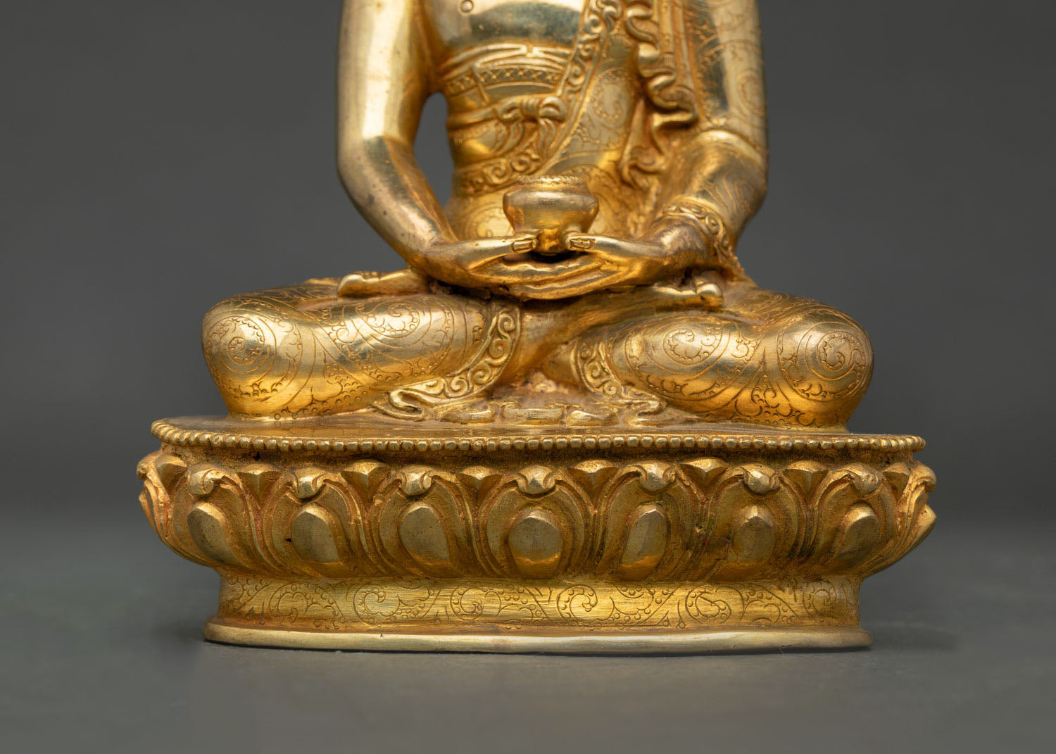 Enlightened Amitabha Buddha Figurine | Meditation and Altar Decor