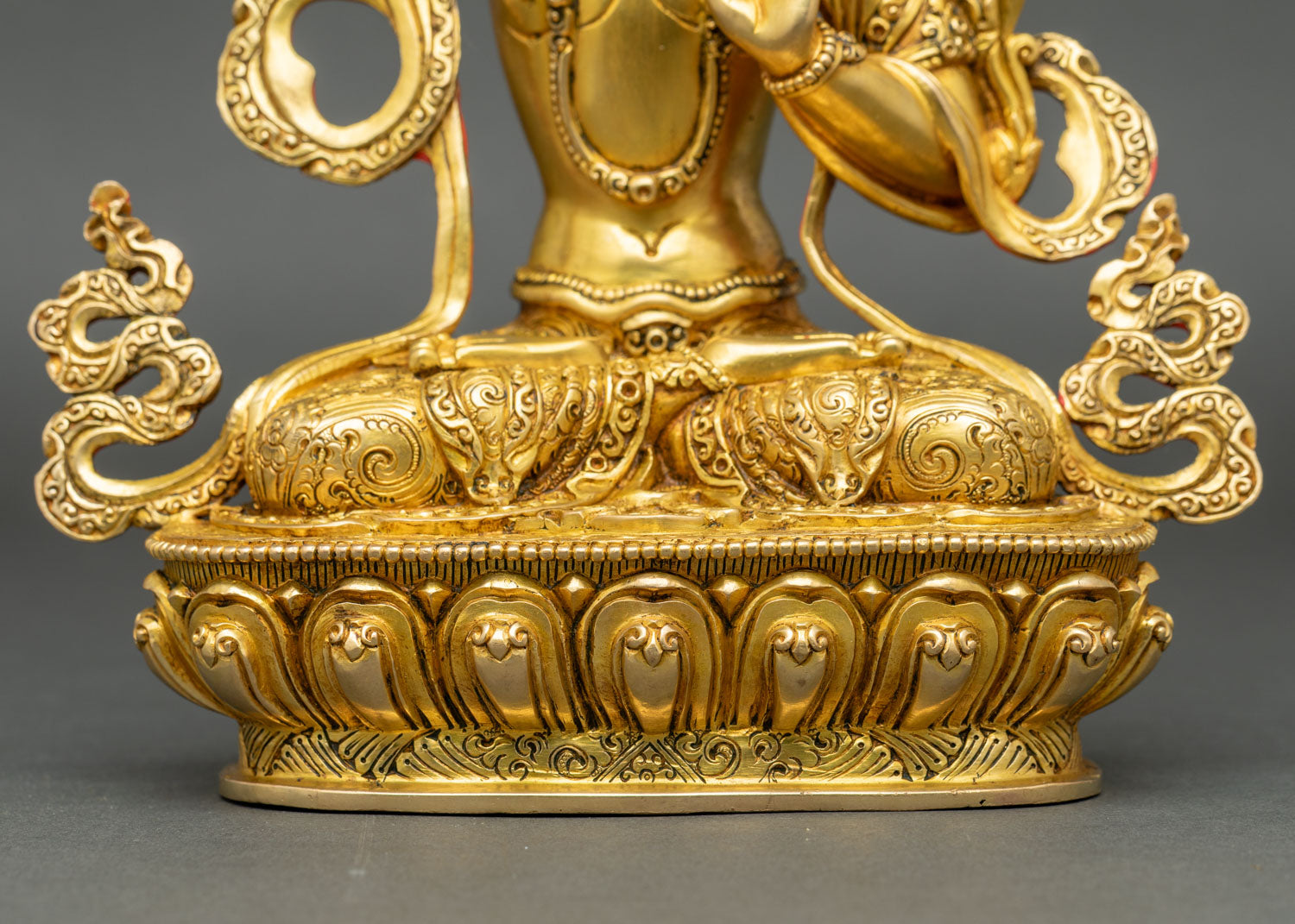 Manjushri Statue | Buddhist Wisdom Deity from Nepal