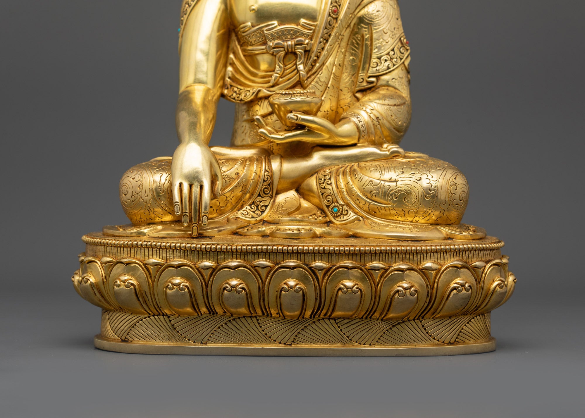 Samana Gotama Statue | Meditation Sculpture for Devotional Practices