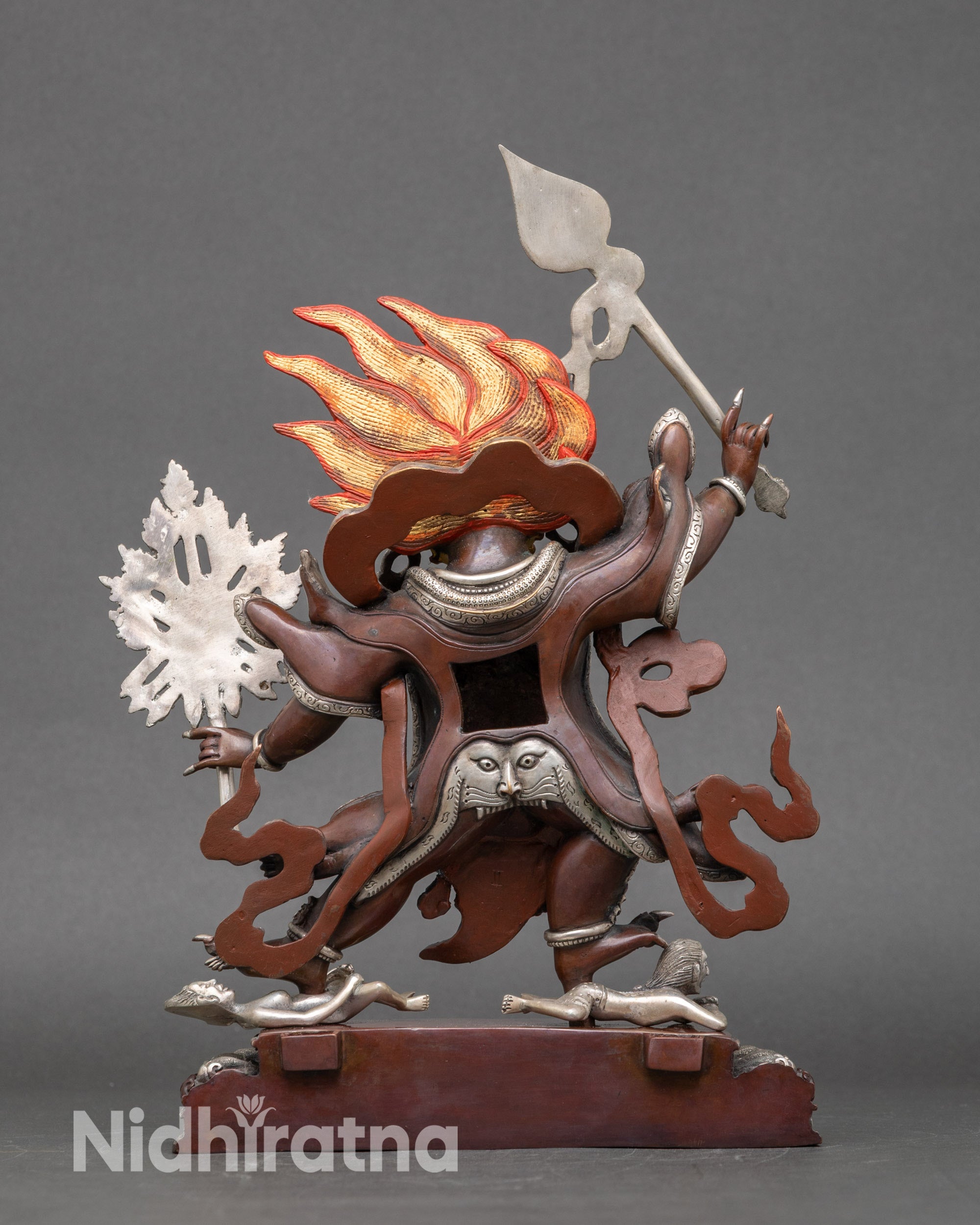 Handcrafted Takla Mebar Deity Statue | Sacred Spiritual Art for Home