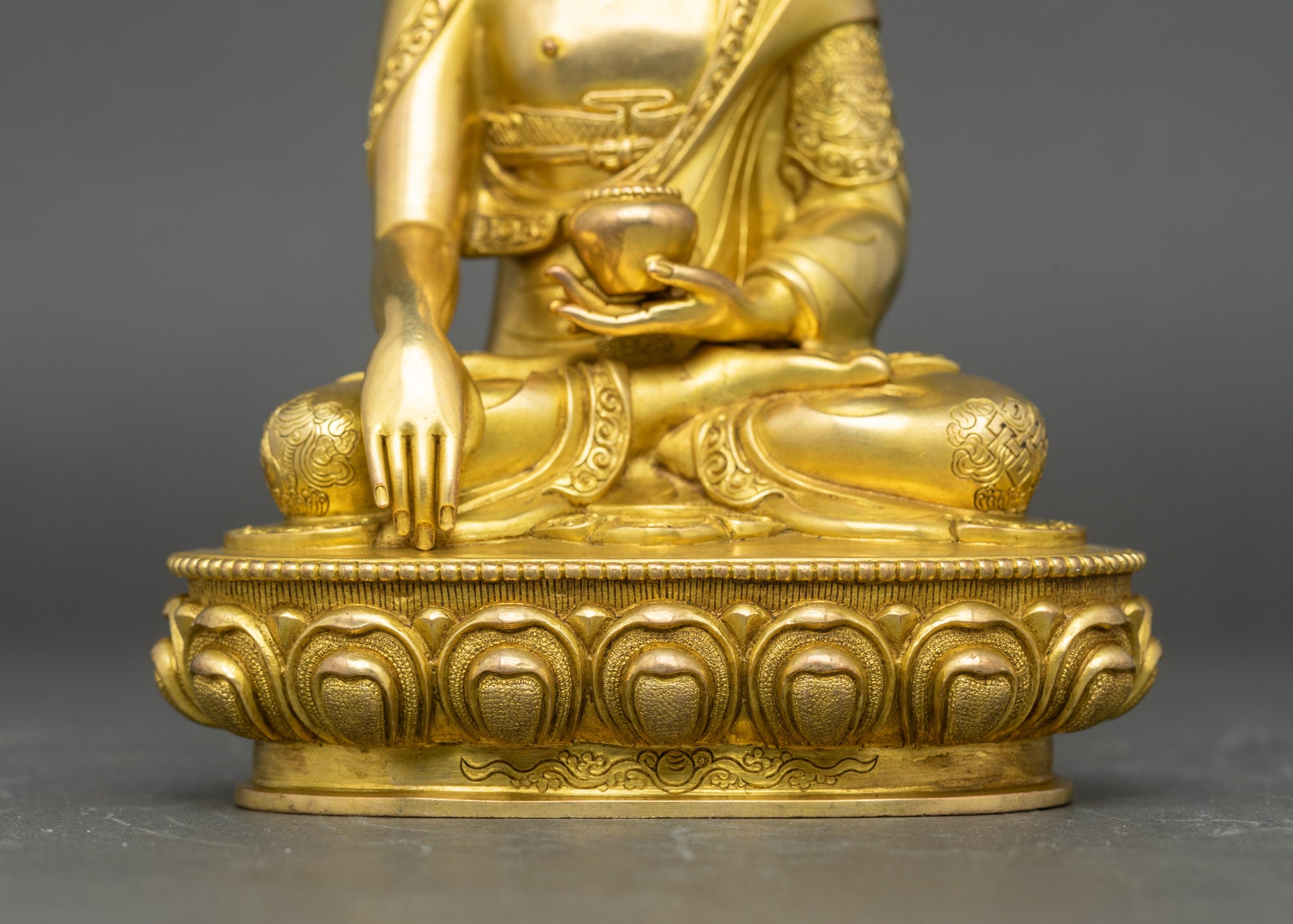 Gautama Buddha Statue | Sacred Copper Sculpture from Nepal