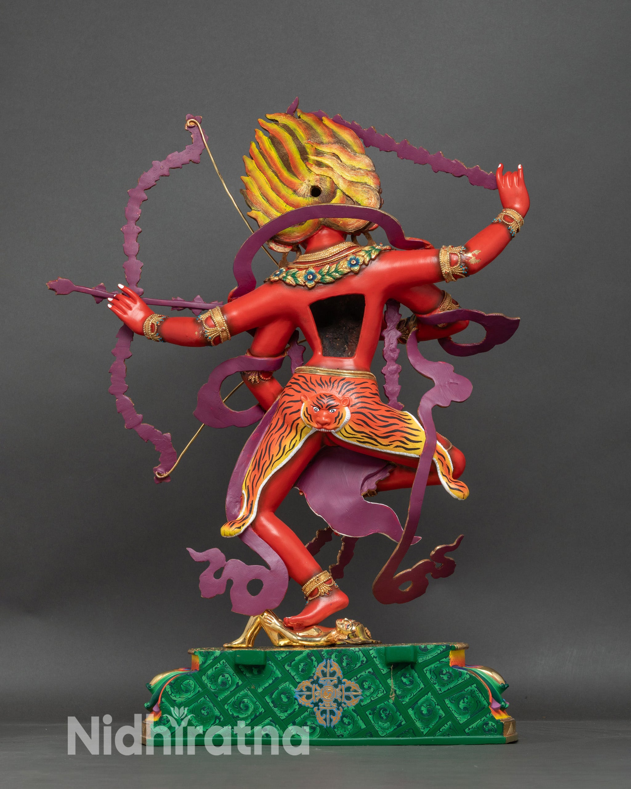 Tantric Kurukulle Statue | Magnetizing Rigje Lhamo Figurine from Nepal