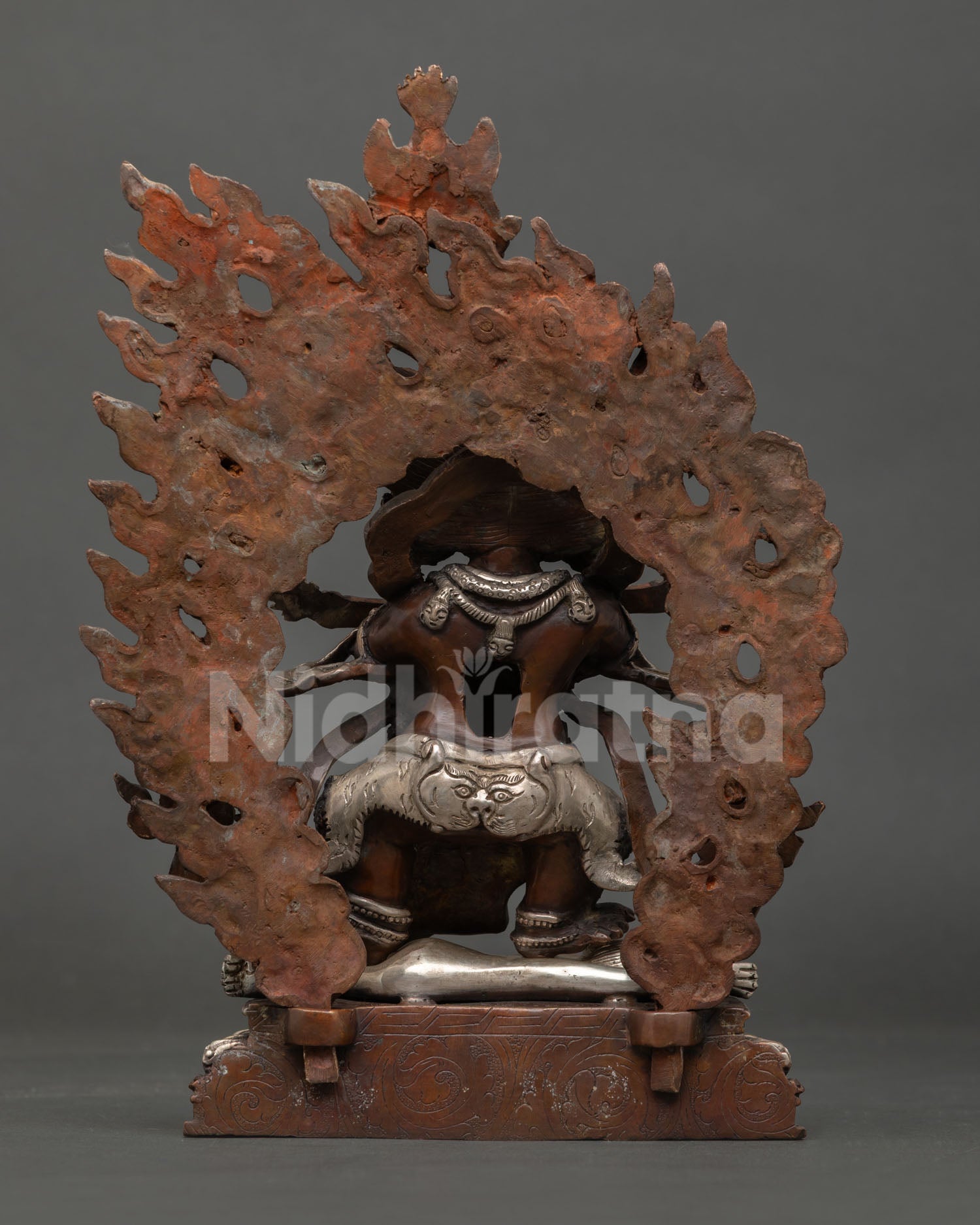Buddhist Shakya Mahakala Statue | Handmade in Nepal