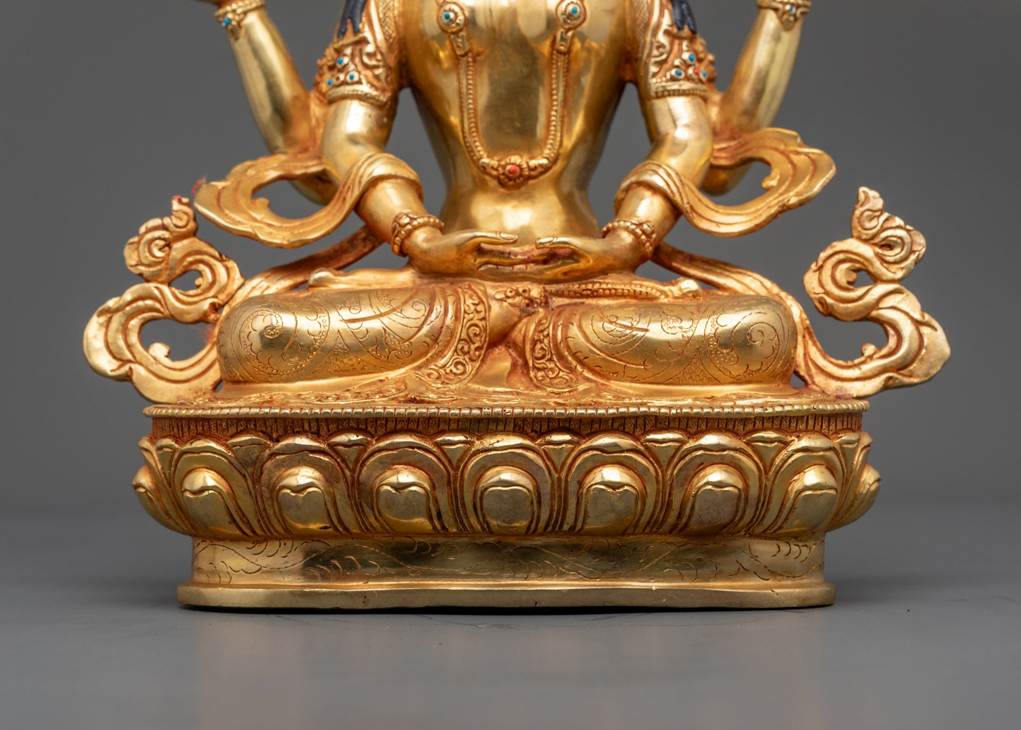 Exquisite Prajna Paramita Statue | Traditional Nepalese Buddhist Decor