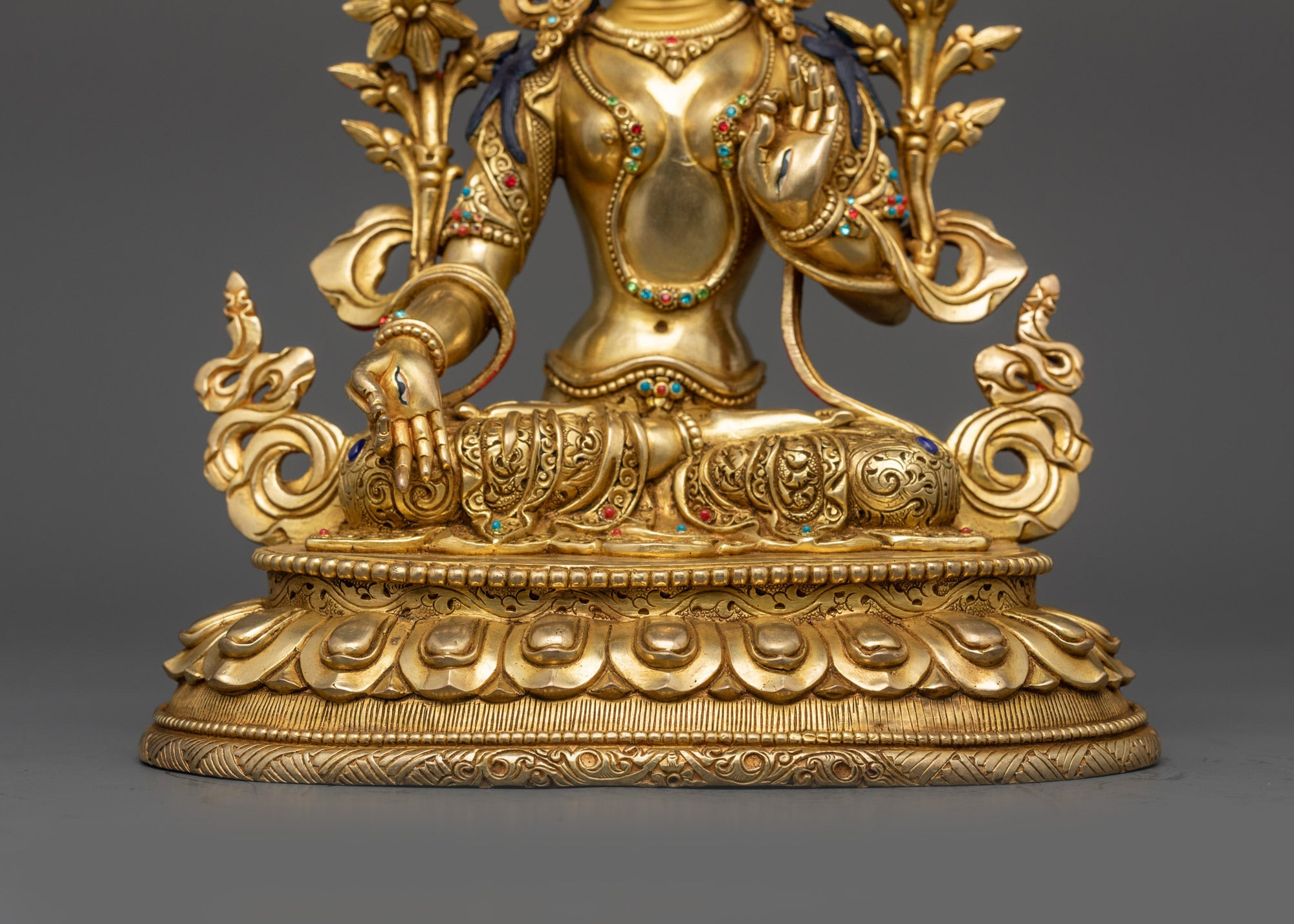 Sacred Goddess White Tara Statue | Statue for Longevity Blessings