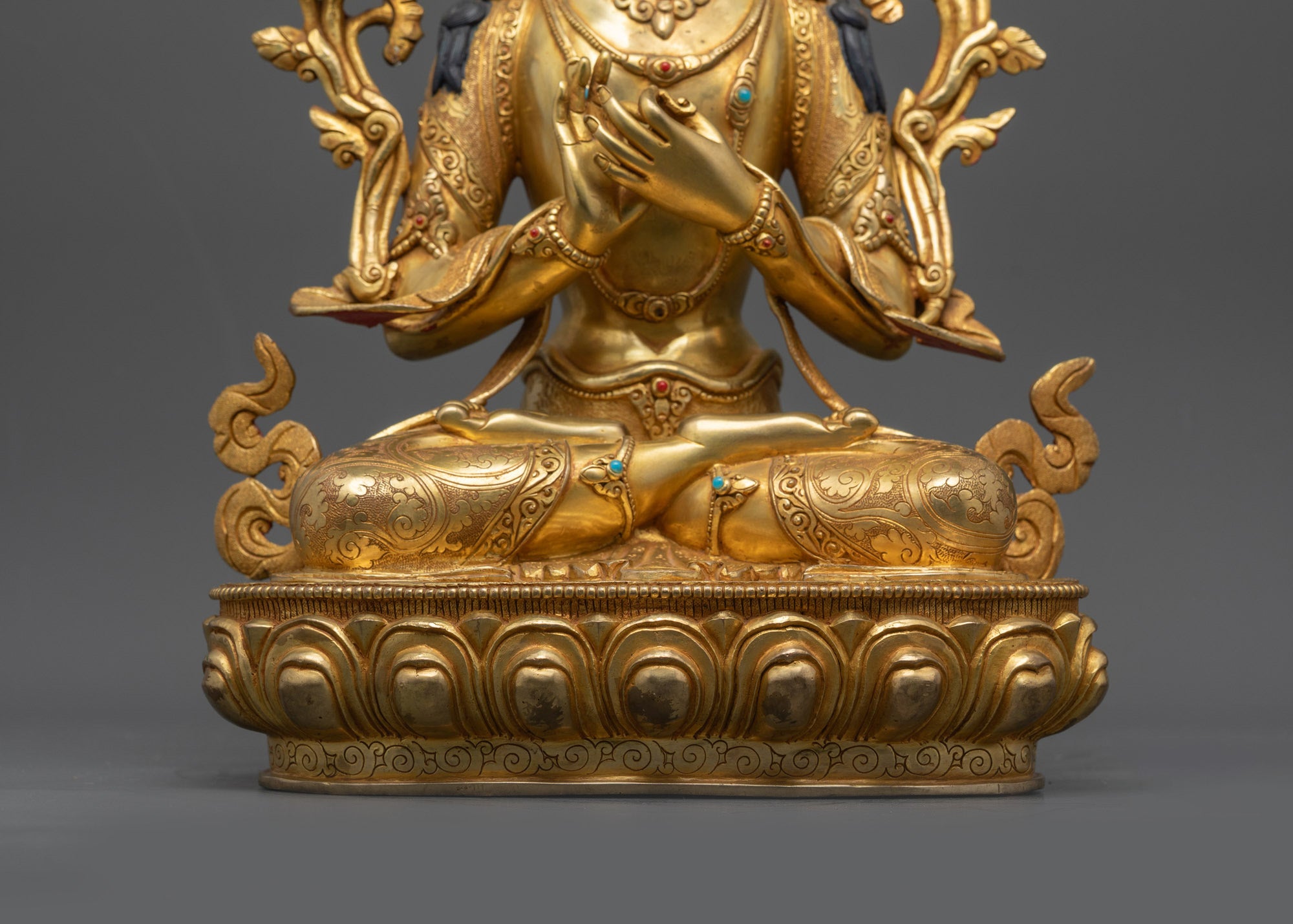 Manifest Hope with Maitreya Buddha Sculpture | Nepalese Artwork